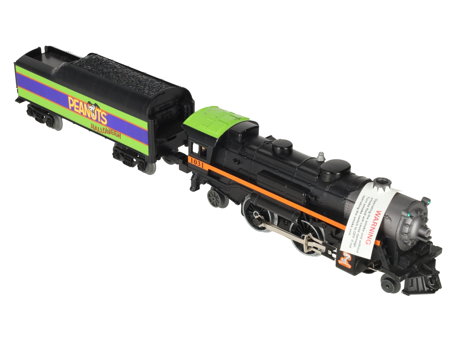 Lionel 6-30214 O Gauge Peanuts Halloween Steam Locomotive & Tender #1031 EX