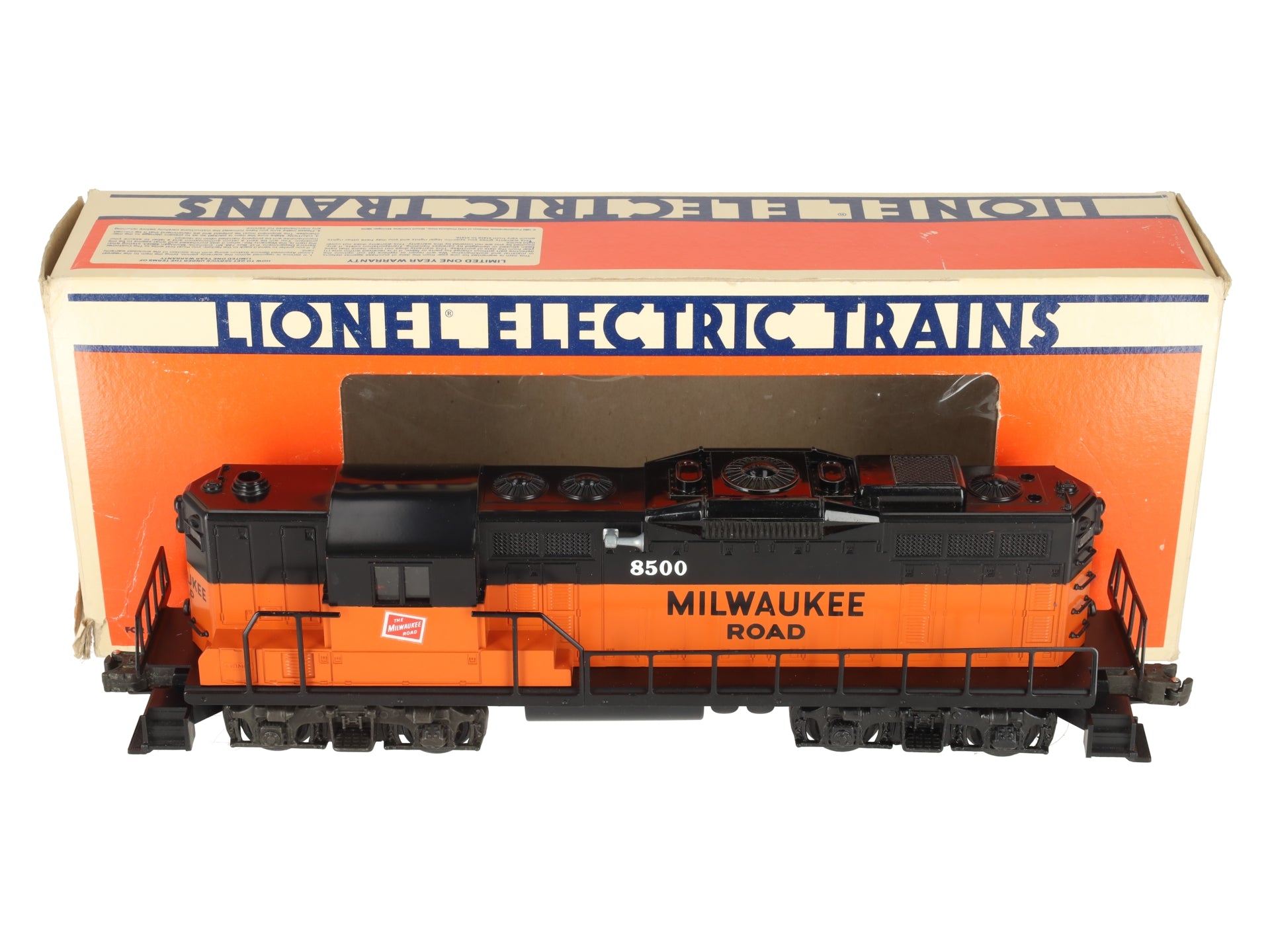 Lionel 6-18500 O Gauge Milwaukee Road GP9 Diesel Locomotive #8500 EX/Box