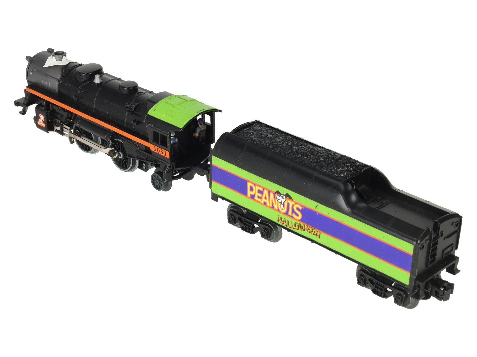 Lionel 6-30214 O Gauge Peanuts Halloween Steam Locomotive & Tender #1031 EX
