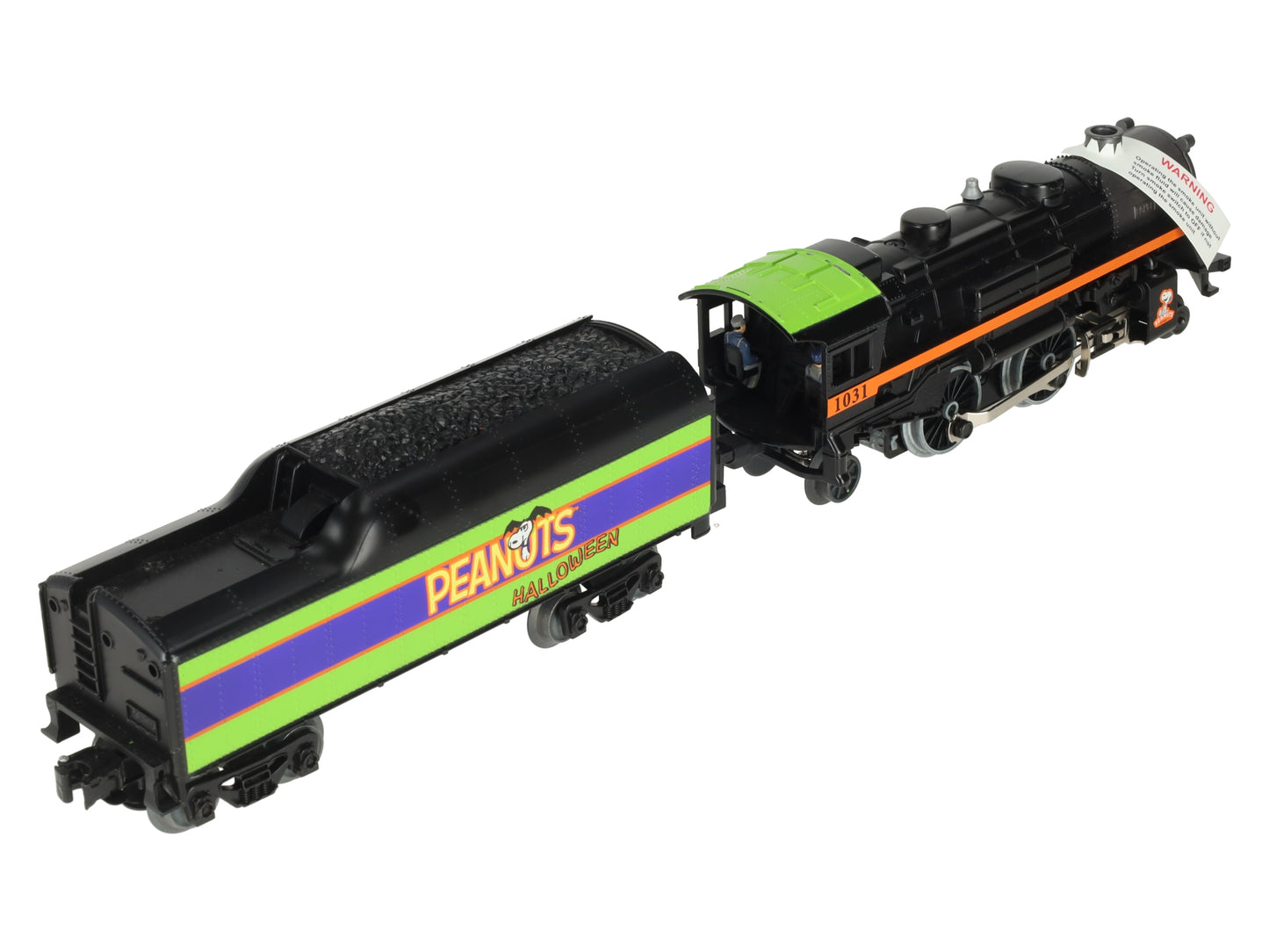 Lionel 6-30214 O Gauge Peanuts Halloween Steam Locomotive & Tender #1031 EX