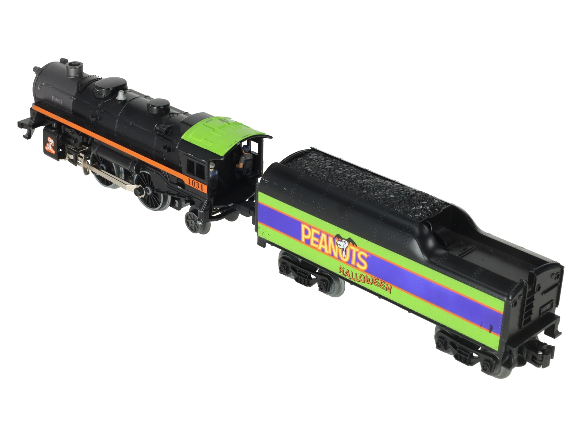 Lionel 6-30214 O Gauge Peanuts Halloween Steam Locomotive & Tender #1031 EX
