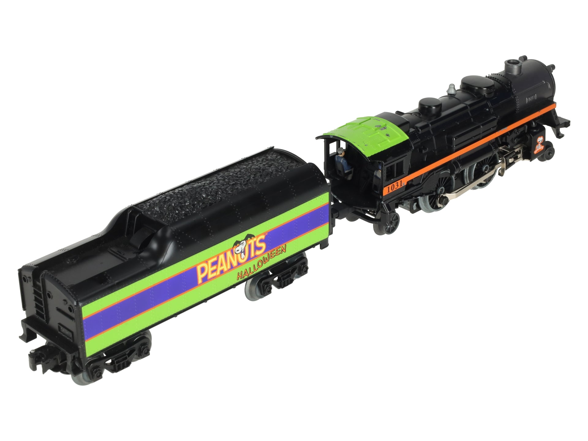 Lionel 6-30214 O Gauge Peanuts Halloween Steam Locomotive & Tender #1031 EX