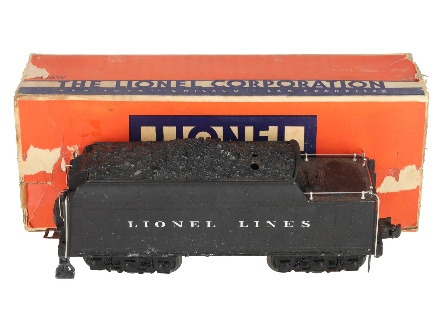 Lionel 2426W Vintage O Lionel Lines Tender with Whistle VG/Box