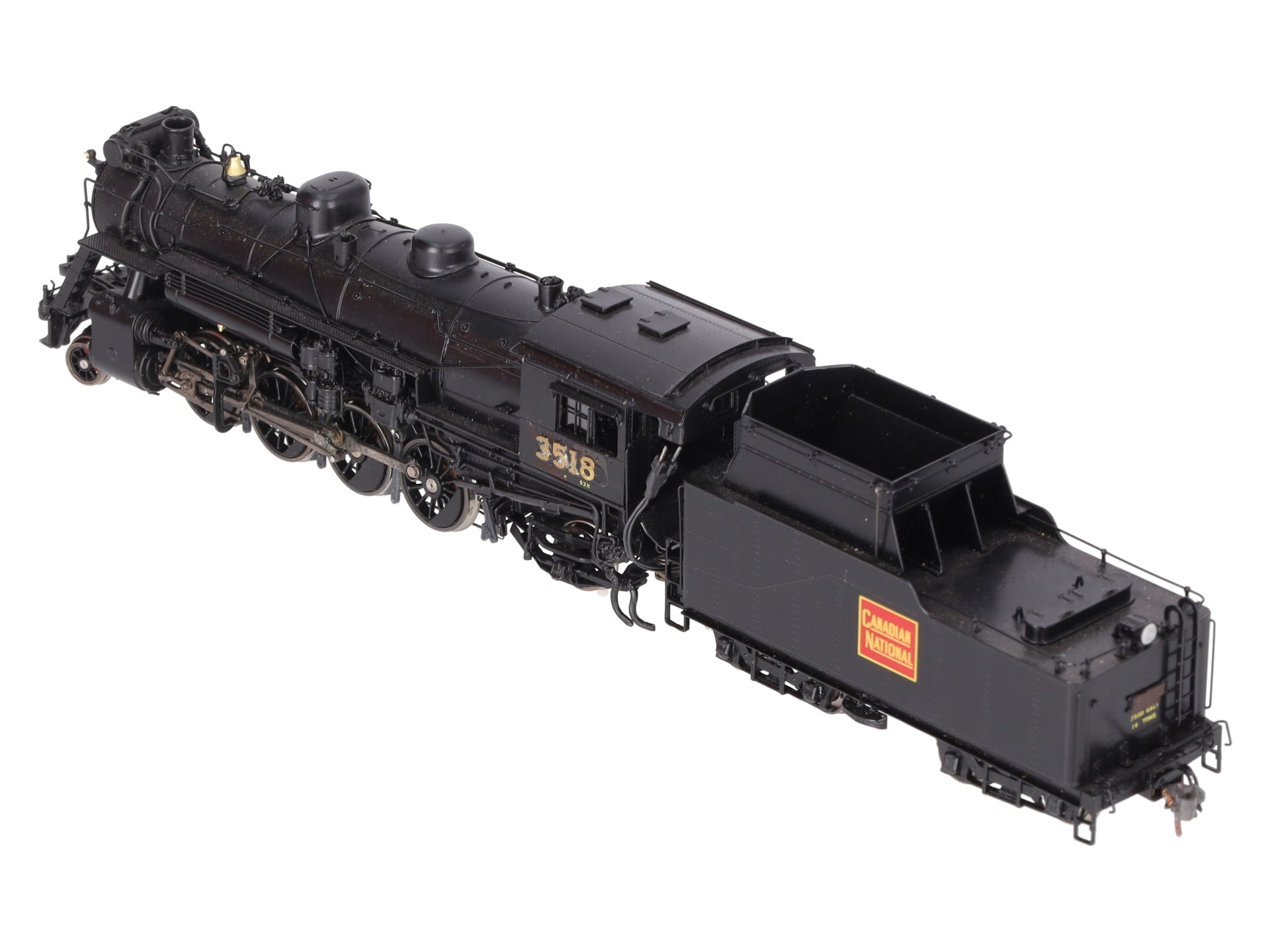 Overland OMI-1599.1 HO BRASS CNR 'S1g' 2-8-2 Steam Locomotive & Tender -Painted/Box
