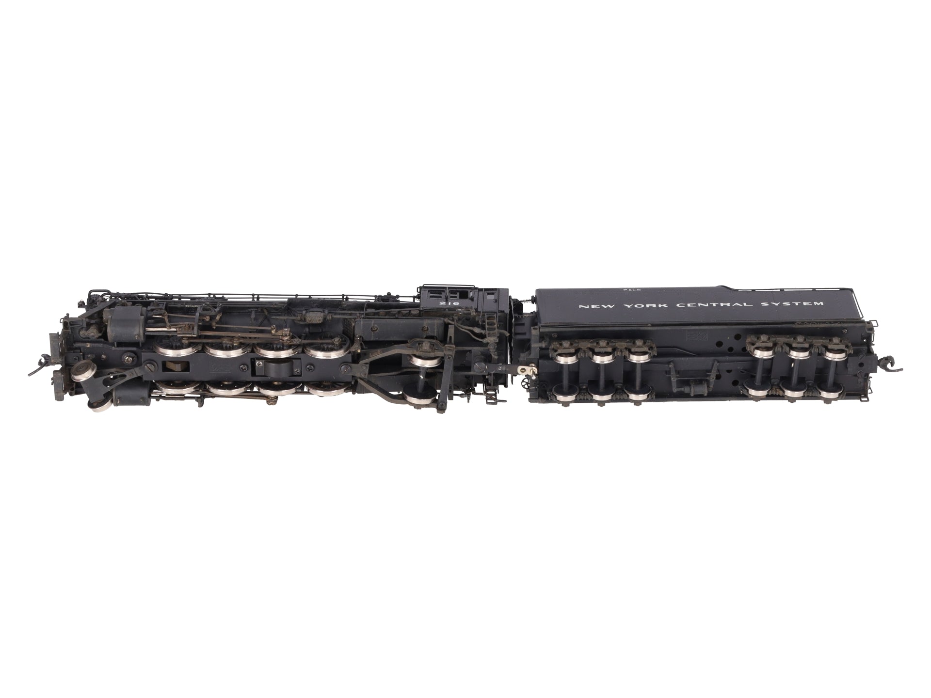 Overland 1453 HO BRASS P&LE 'H106' 2-8-2 Steam Loco & Tender(Vestibule) -Painted/Box