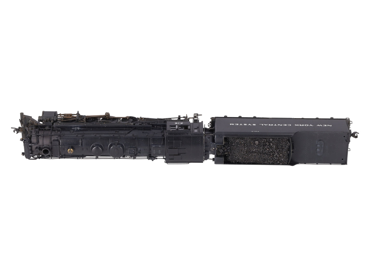 Overland 1453 HO BRASS P&LE 'H106' 2-8-2 Steam Loco & Tender(Vestibule) -Painted/Box