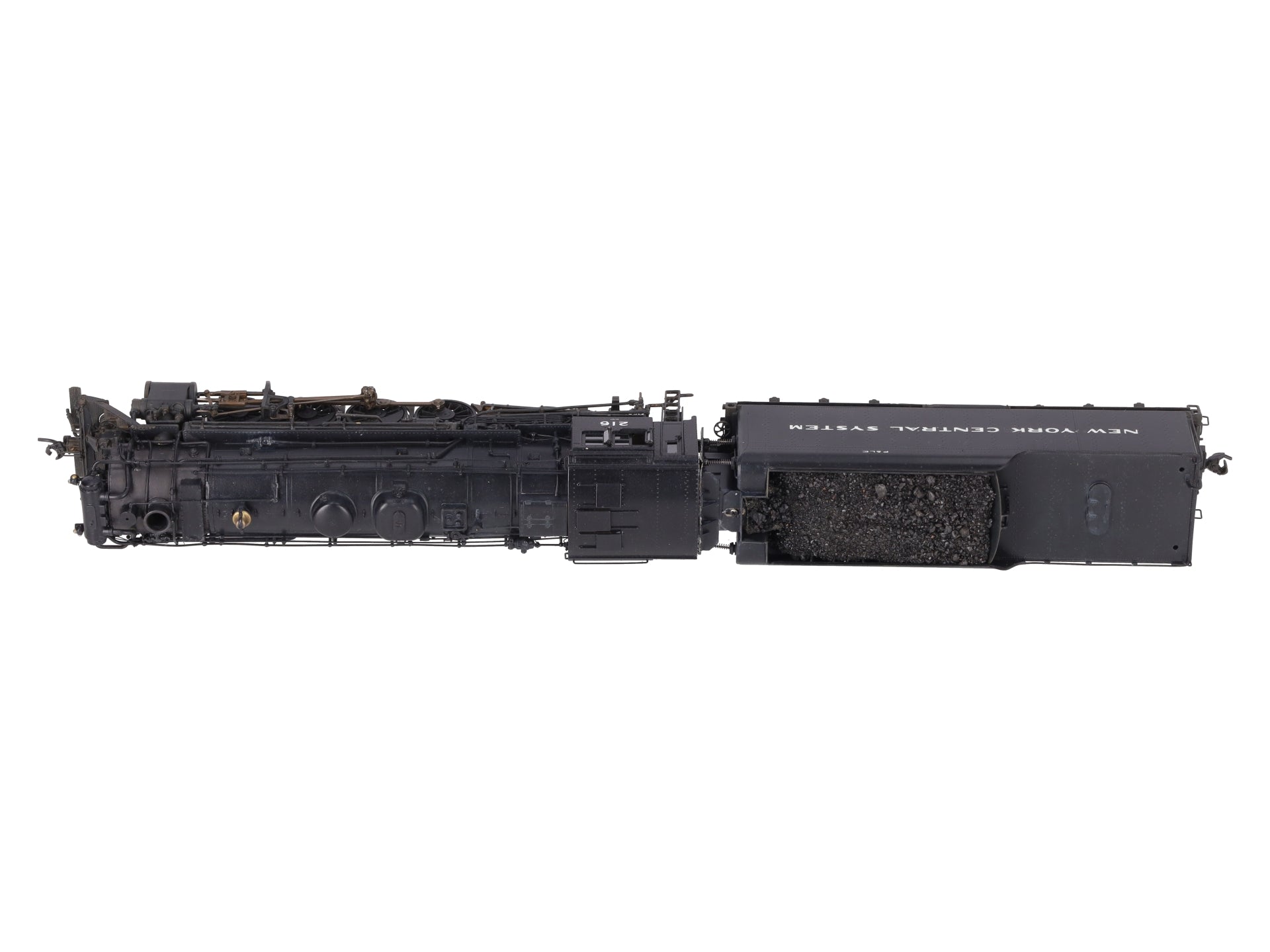 Overland 1453 HO BRASS P&LE 'H106' 2-8-2 Steam Loco & Tender(Vestibule) -Painted/Box