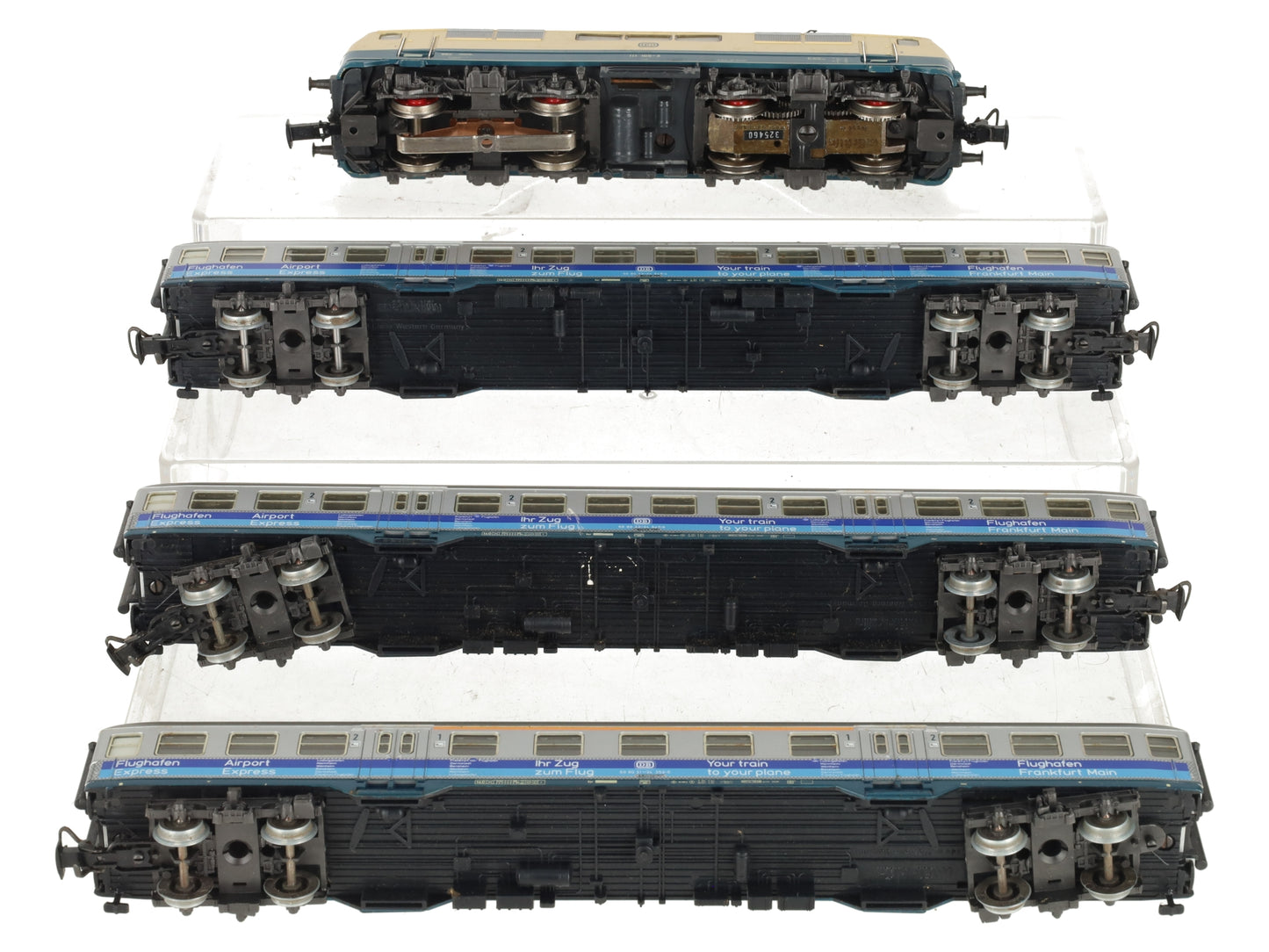 Marklin 2856 Airport Express HO Gauge Electric Passenger Train Set VG
