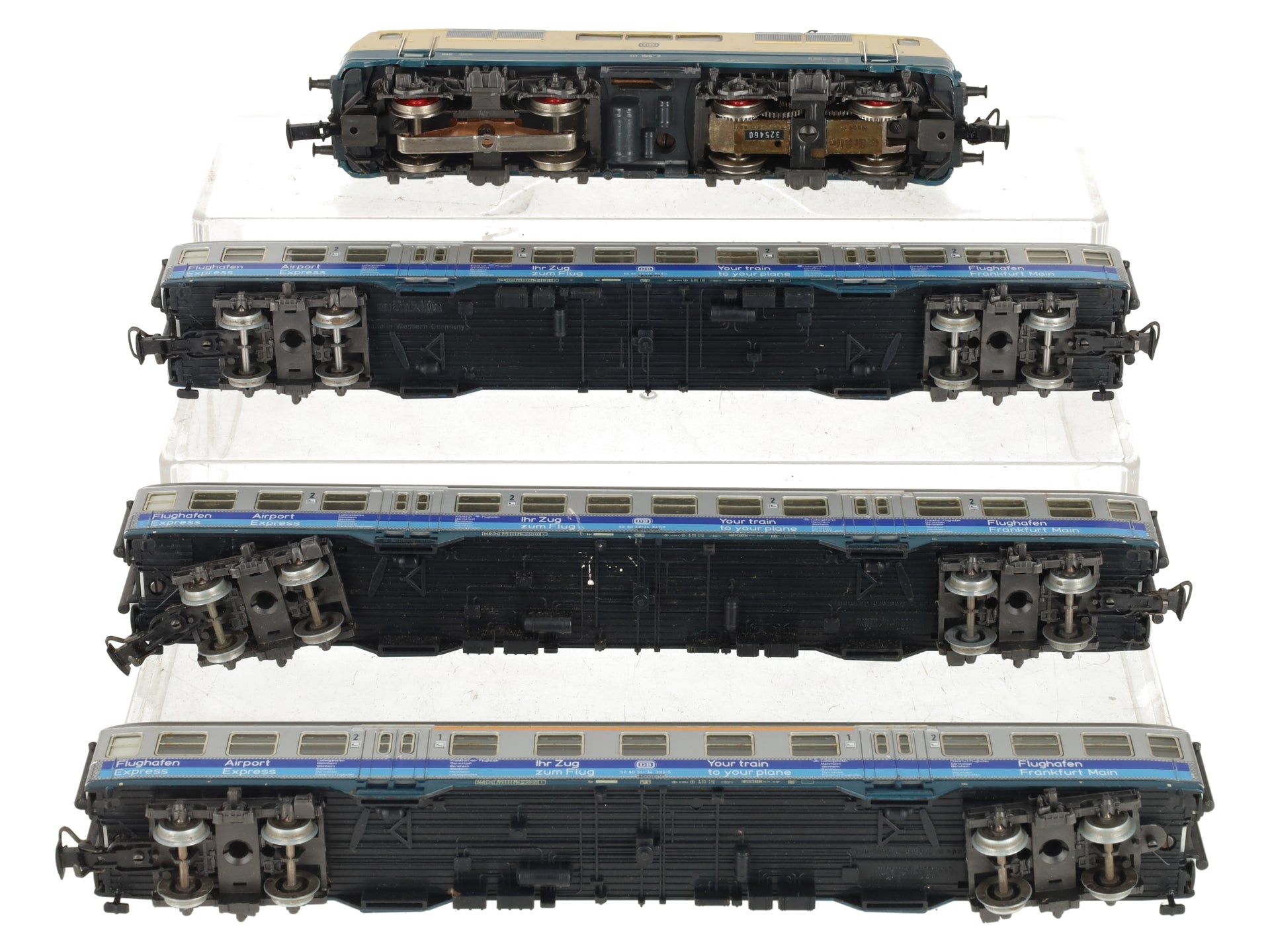 Marklin 2856 Airport Express HO Gauge Electric Passenger Train Set VG