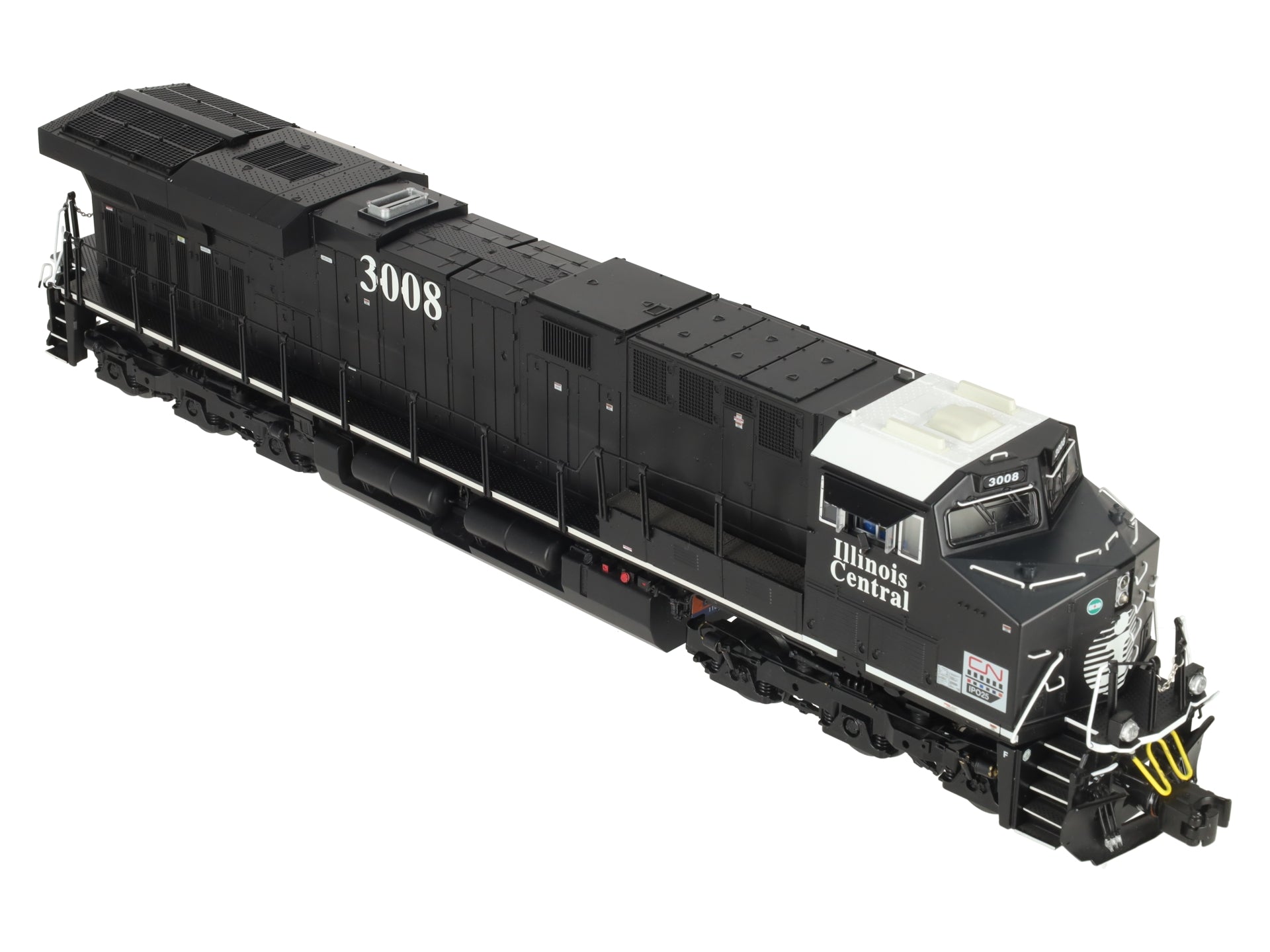 Lionel 2233471 Illinois Central Heritage ES44AC Diesel Engine #3008 w LEGACY EX