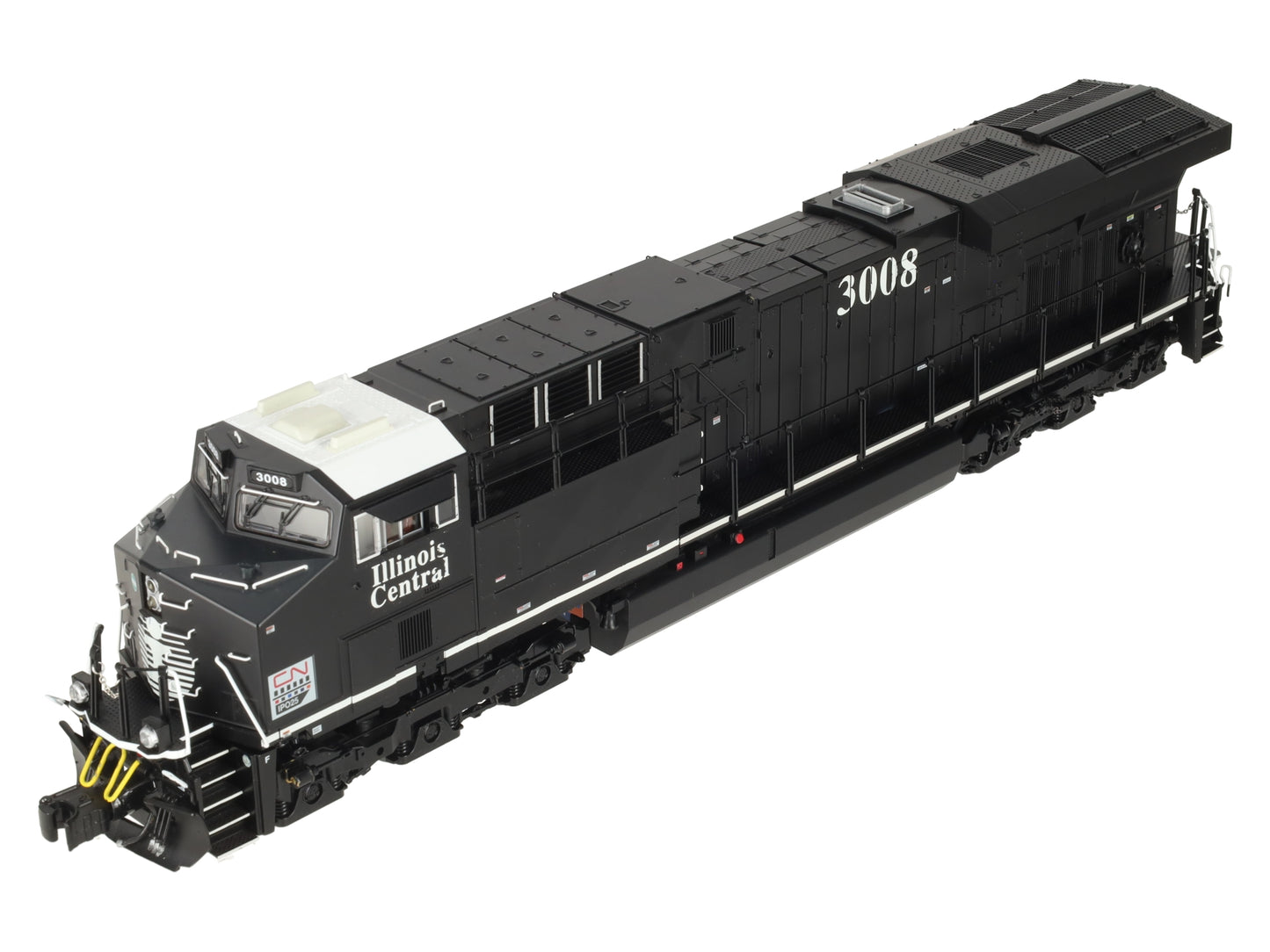 Lionel 2233471 Illinois Central Heritage ES44AC Diesel Engine #3008 w LEGACY EX