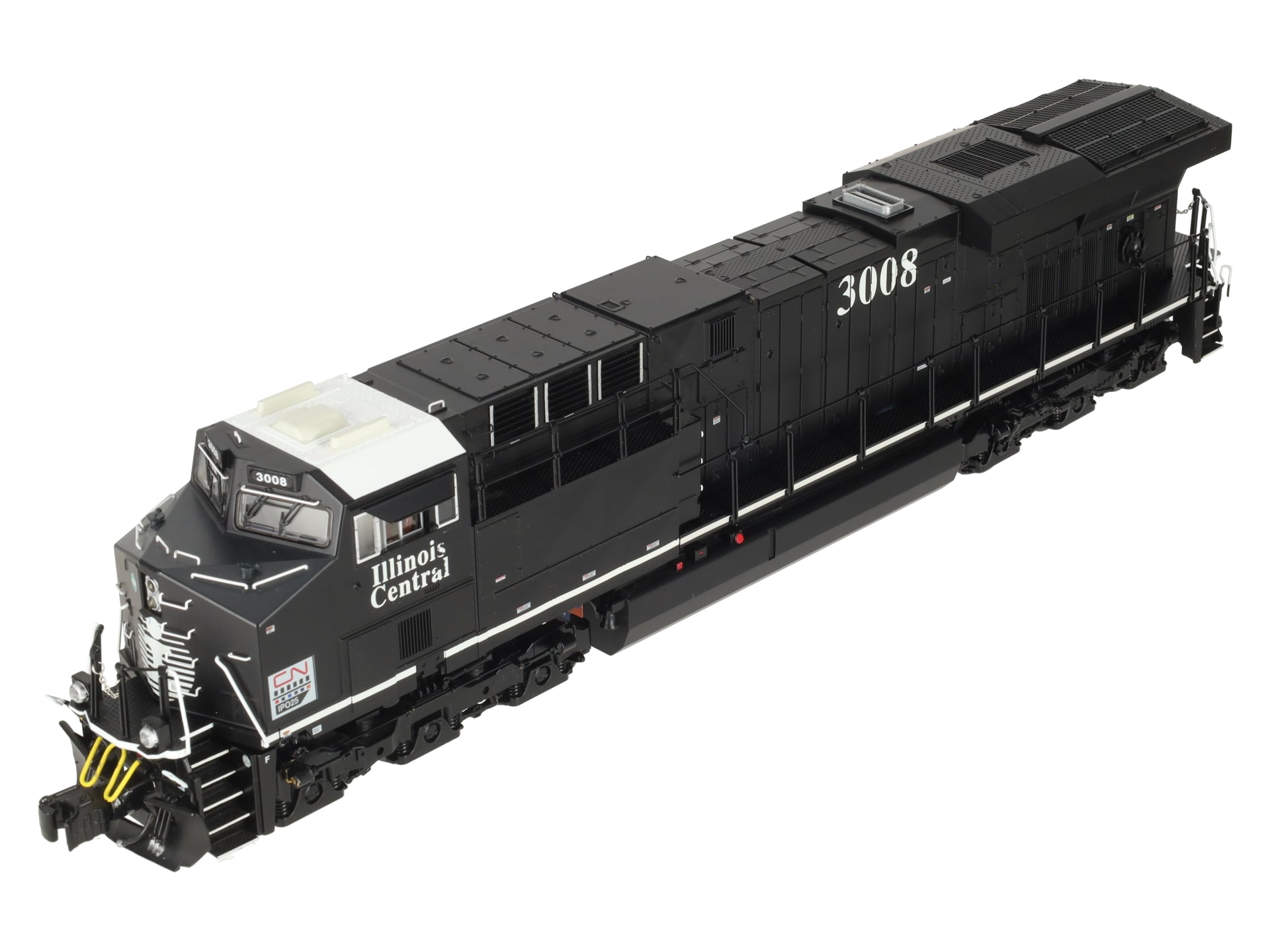 Lionel 2233471 Illinois Central Heritage ES44AC Diesel Engine #3008 w LEGACY EX