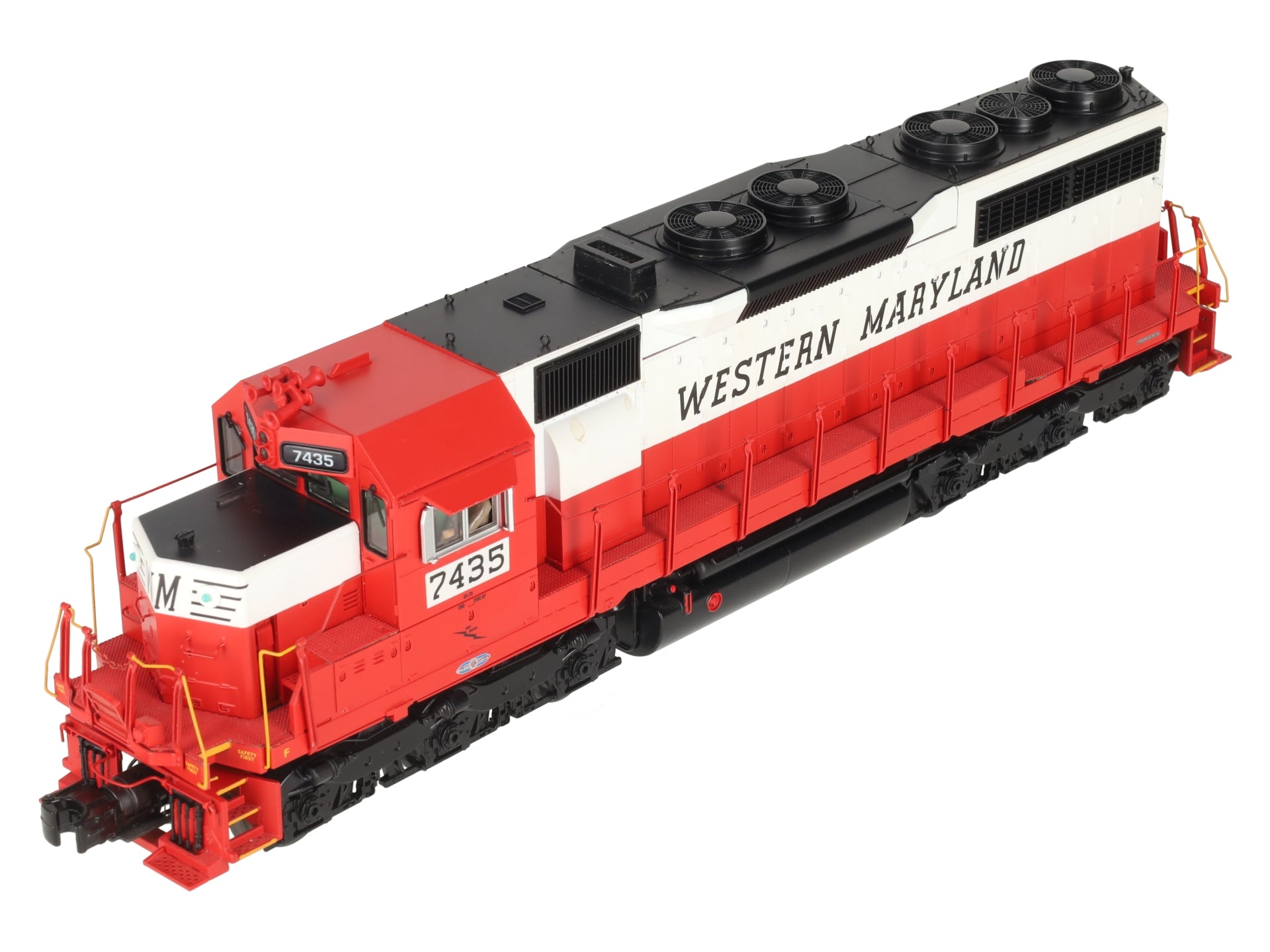 MTH 20-20538-1 O Western Maryland EMD SD35 Diesel Engine w/PS3 #7435 EX/Box