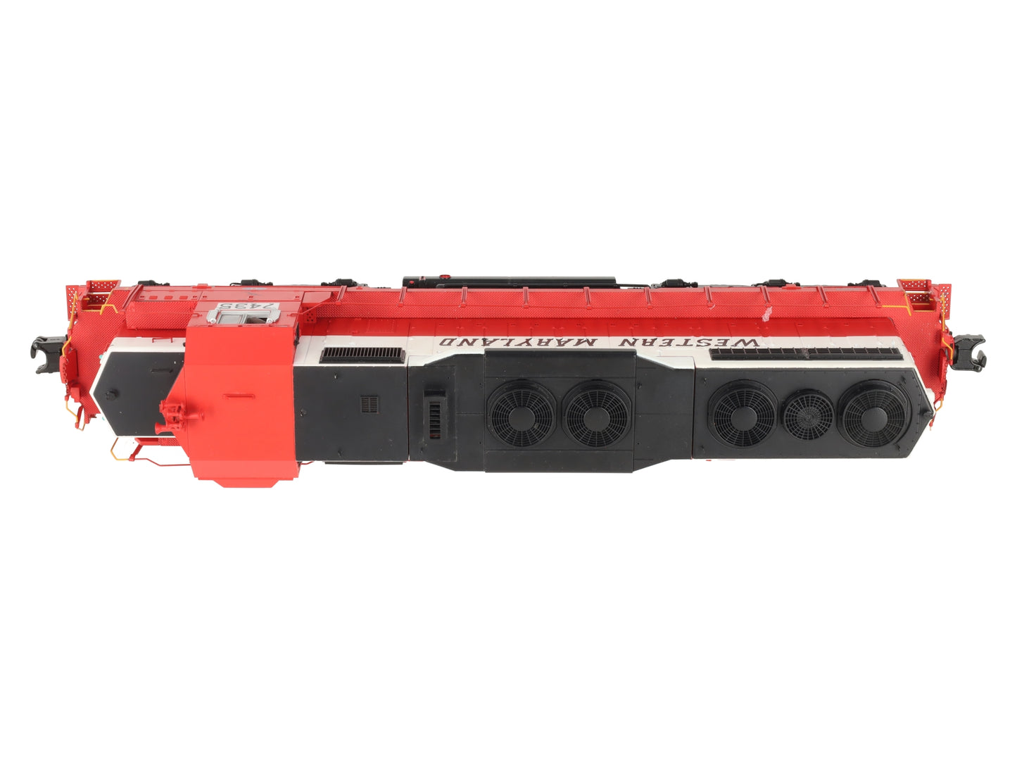 MTH 20-20538-1 O Western Maryland EMD SD35 Diesel Engine w/PS3 #7435 EX/Box