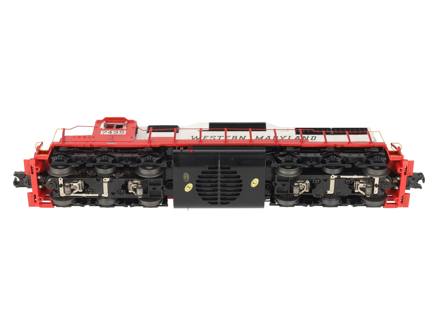 MTH 20-20538-1 O Western Maryland EMD SD35 Diesel Engine w/PS3 #7435 EX/Box