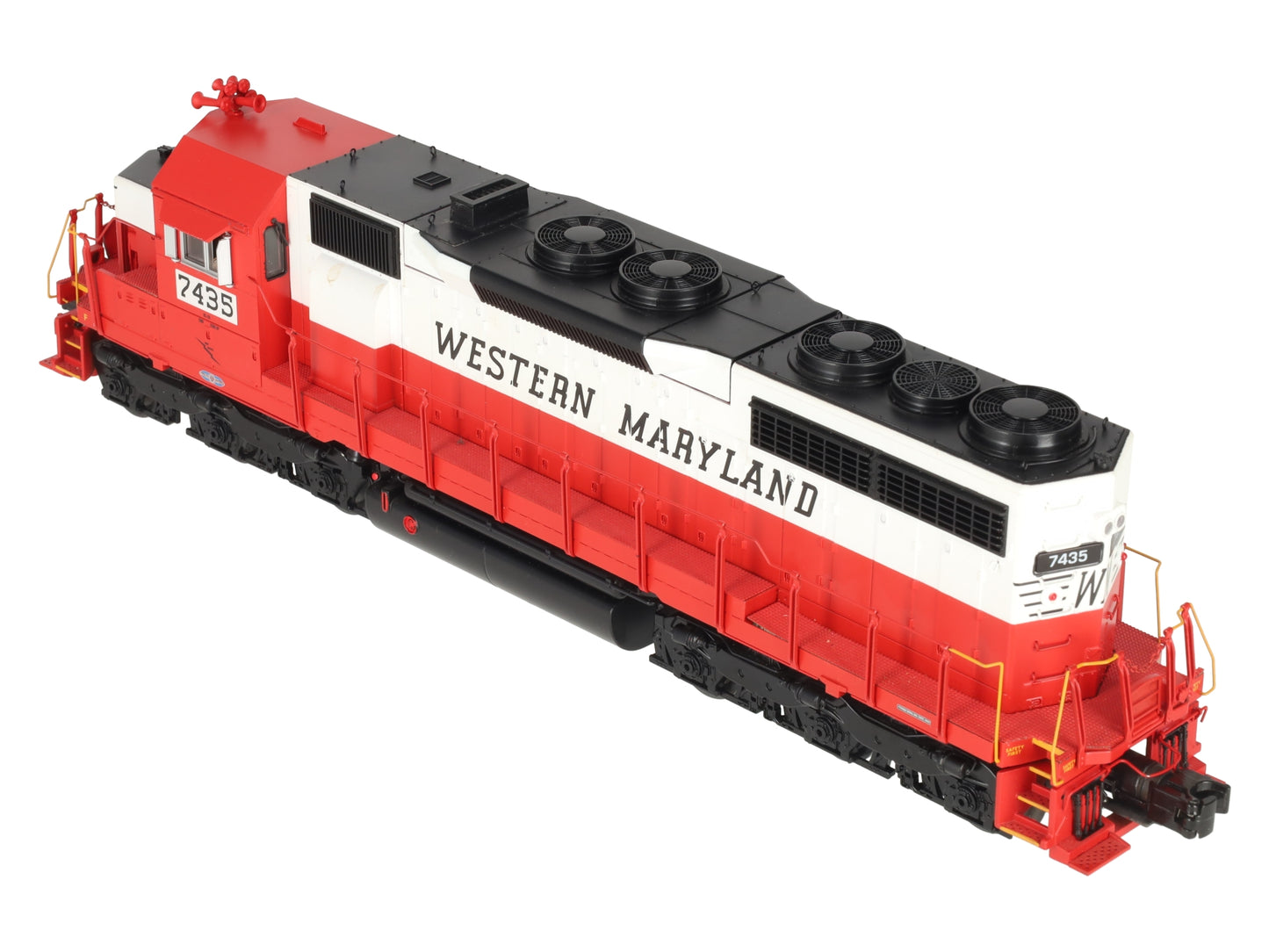 MTH 20-20538-1 O Western Maryland EMD SD35 Diesel Engine w/PS3 #7435 EX/Box