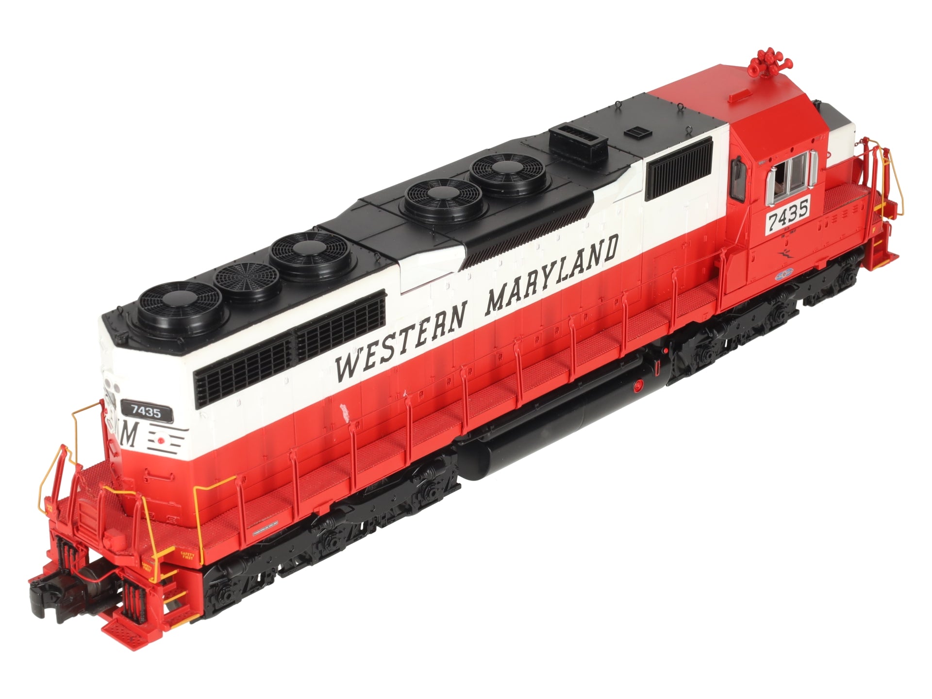 MTH 20-20538-1 O Western Maryland EMD SD35 Diesel Engine w/PS3 #7435 EX/Box
