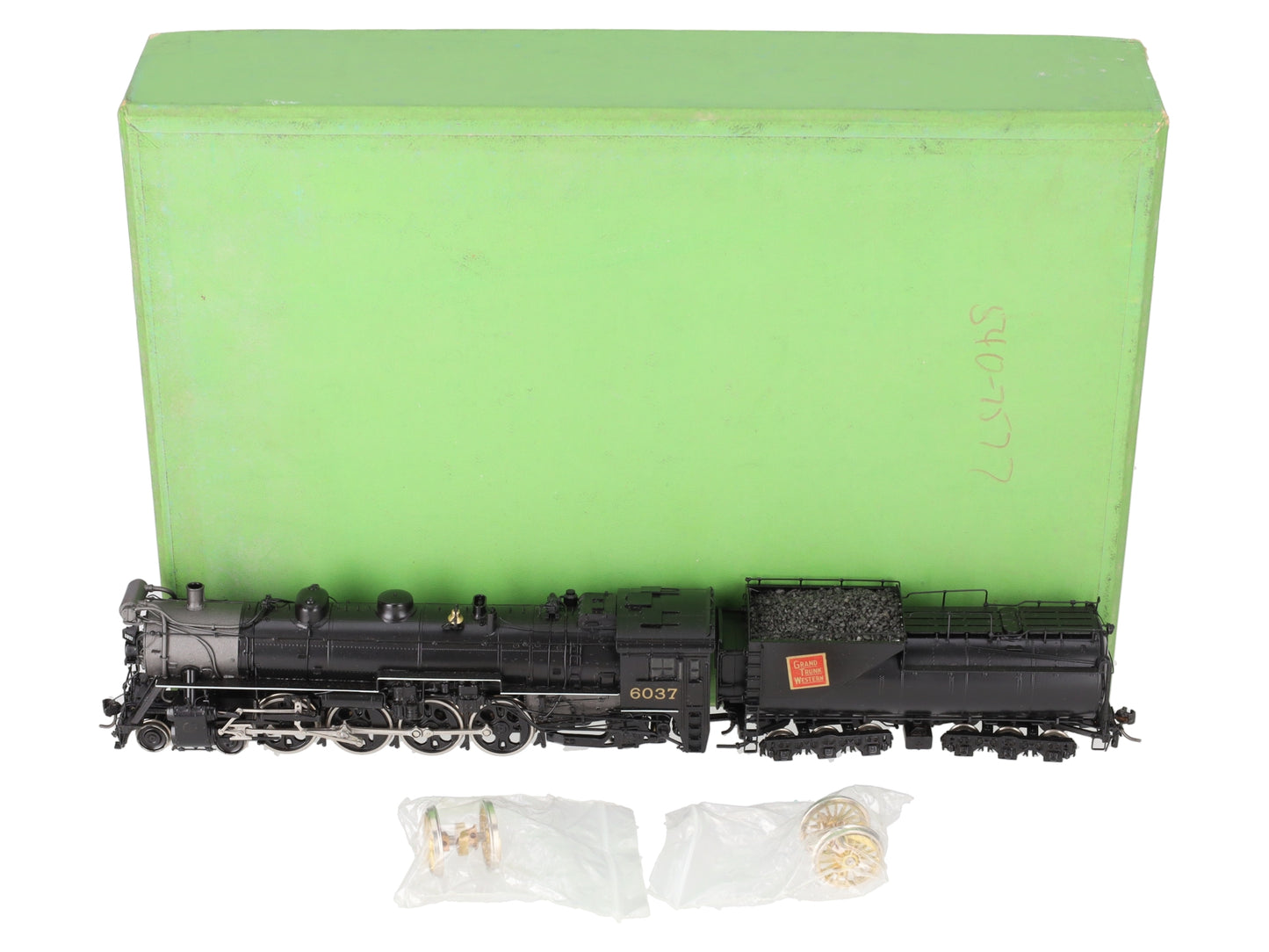 Overland 1505 HO BRASS GTW U-1-c 4-8-2 Steam Locomotive -painted/Box