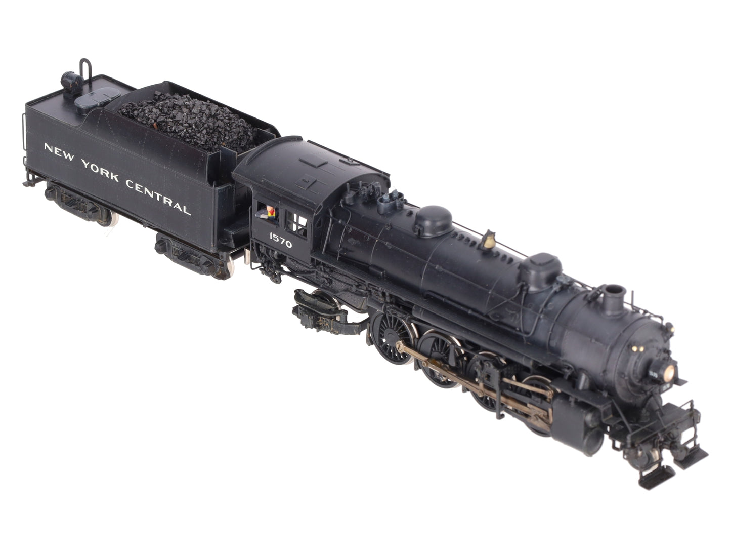 Overland HO Scale BRASS NYC 'H-5t' 2-8-2 Steam Loco & Tender -Painted/Box