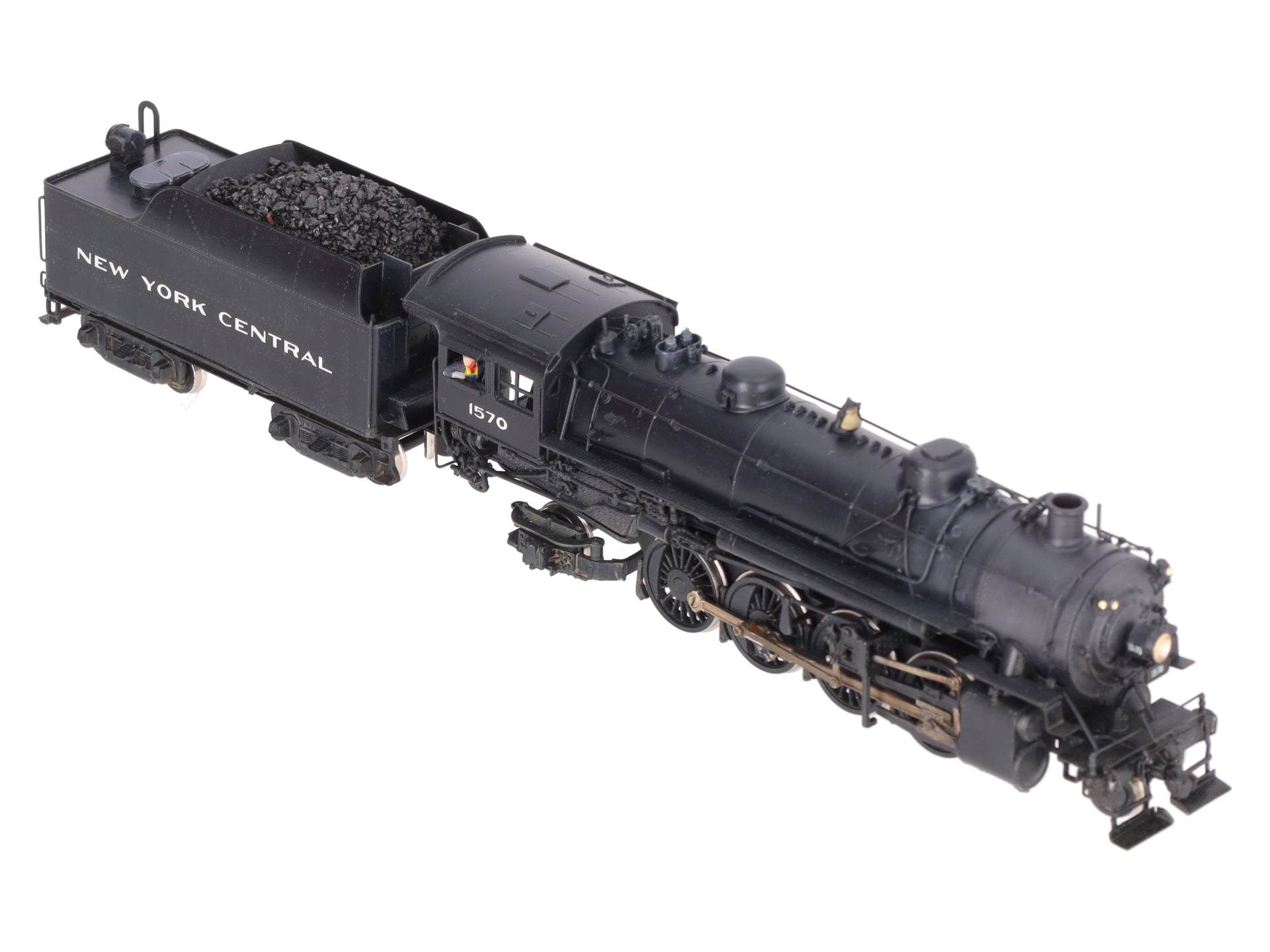 Overland HO Scale BRASS NYC 'H-5t' 2-8-2 Steam Loco & Tender -Painted/Box