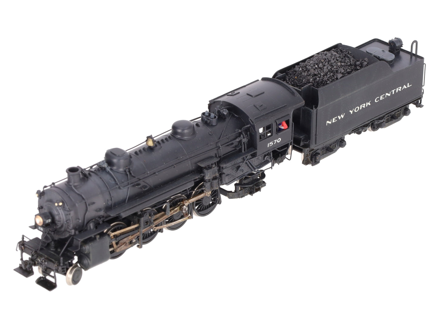 Overland HO Scale BRASS NYC 'H-5t' 2-8-2 Steam Loco & Tender -Painted/Box