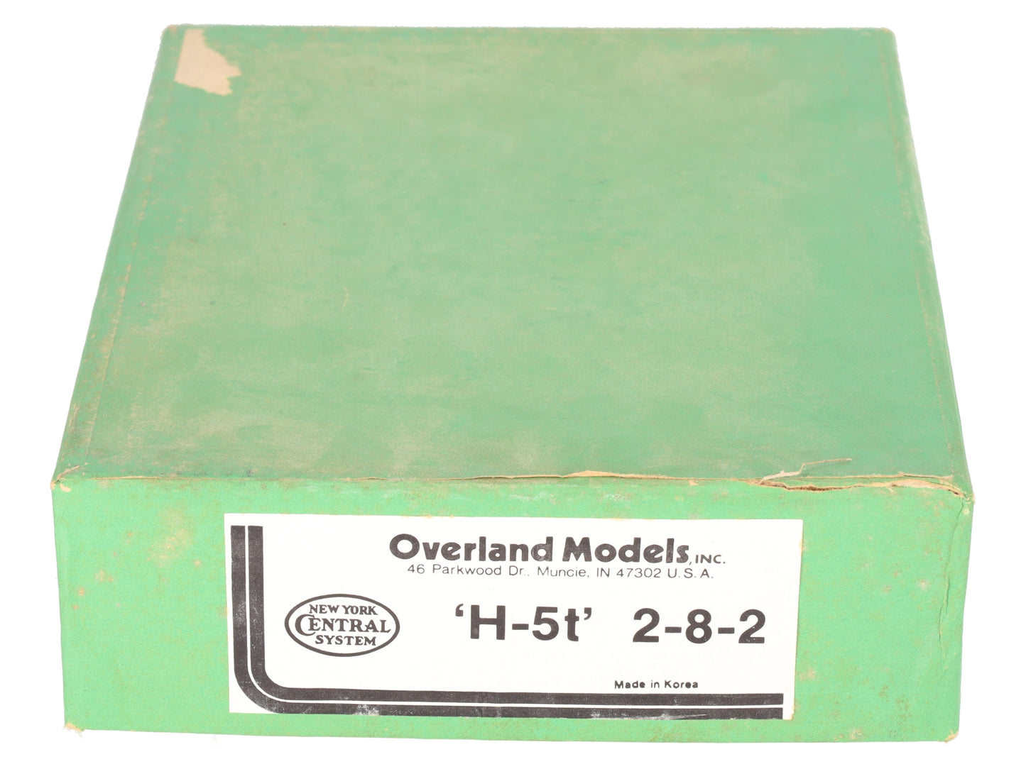 Overland HO Scale BRASS NYC 'H-5t' 2-8-2 Steam Loco & Tender -Painted/Box