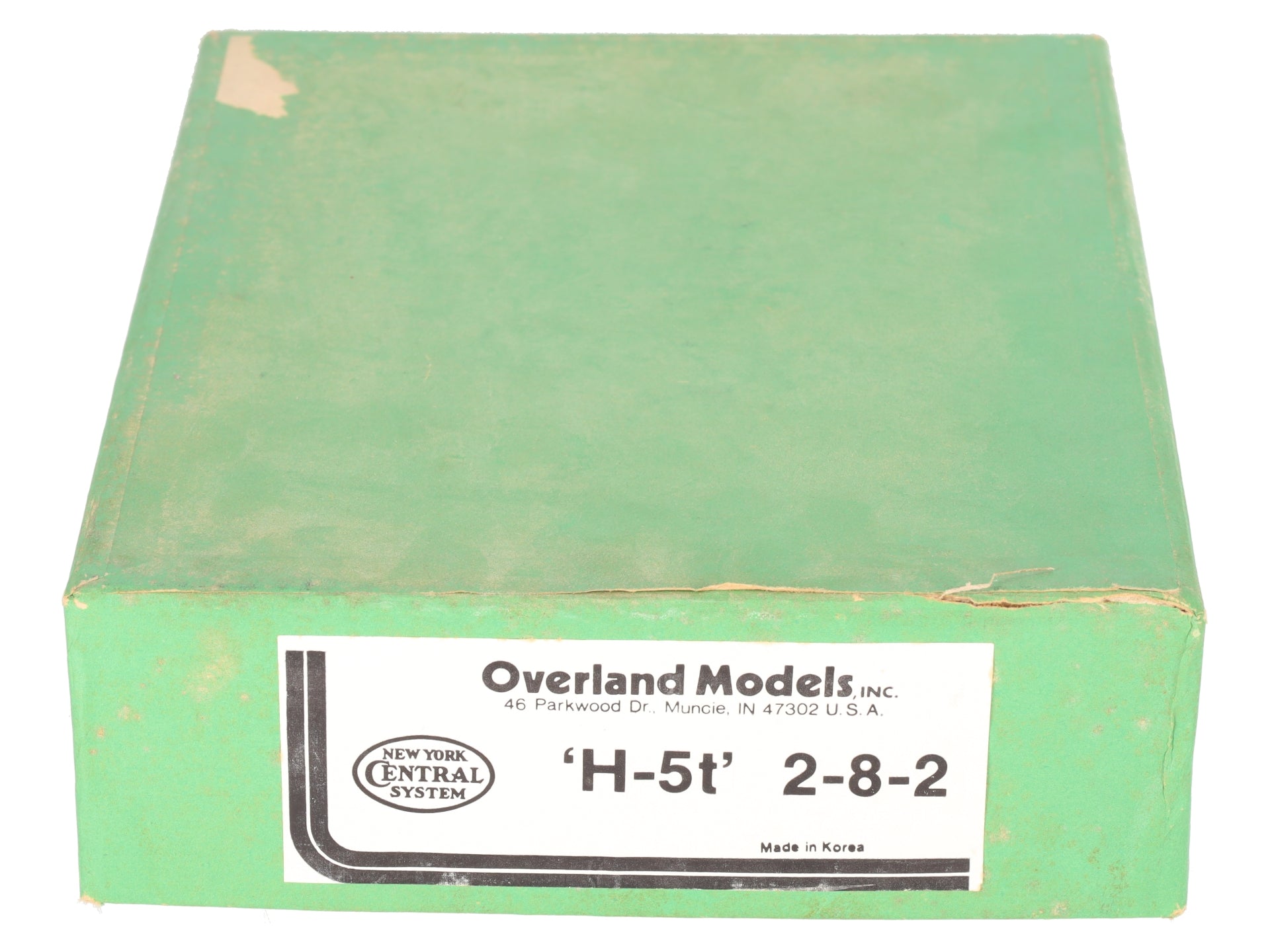 Overland HO Scale BRASS NYC 'H-5t' 2-8-2 Steam Loco & Tender -Painted/Box