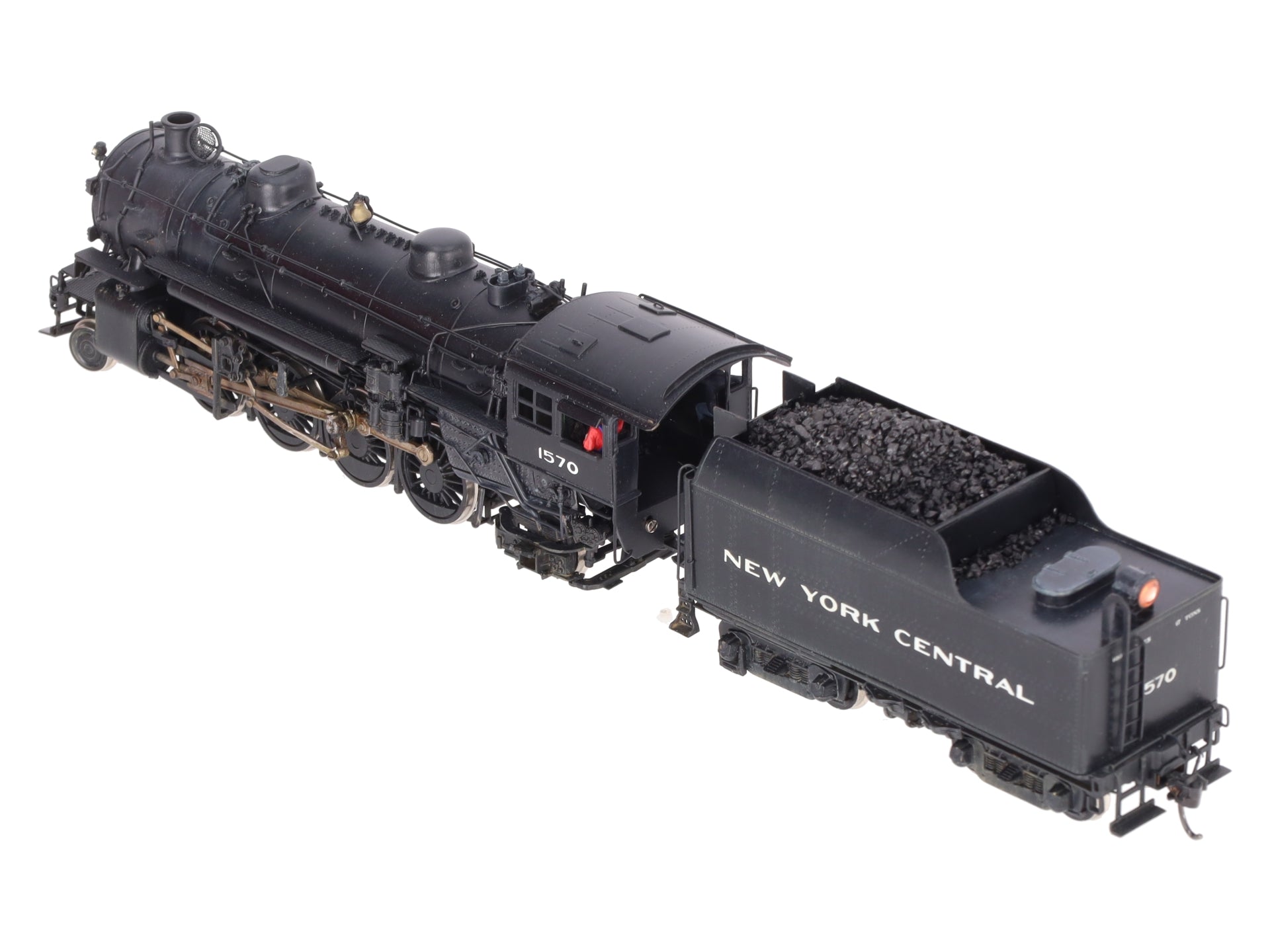 Overland HO Scale BRASS NYC 'H-5t' 2-8-2 Steam Loco & Tender -Painted/Box