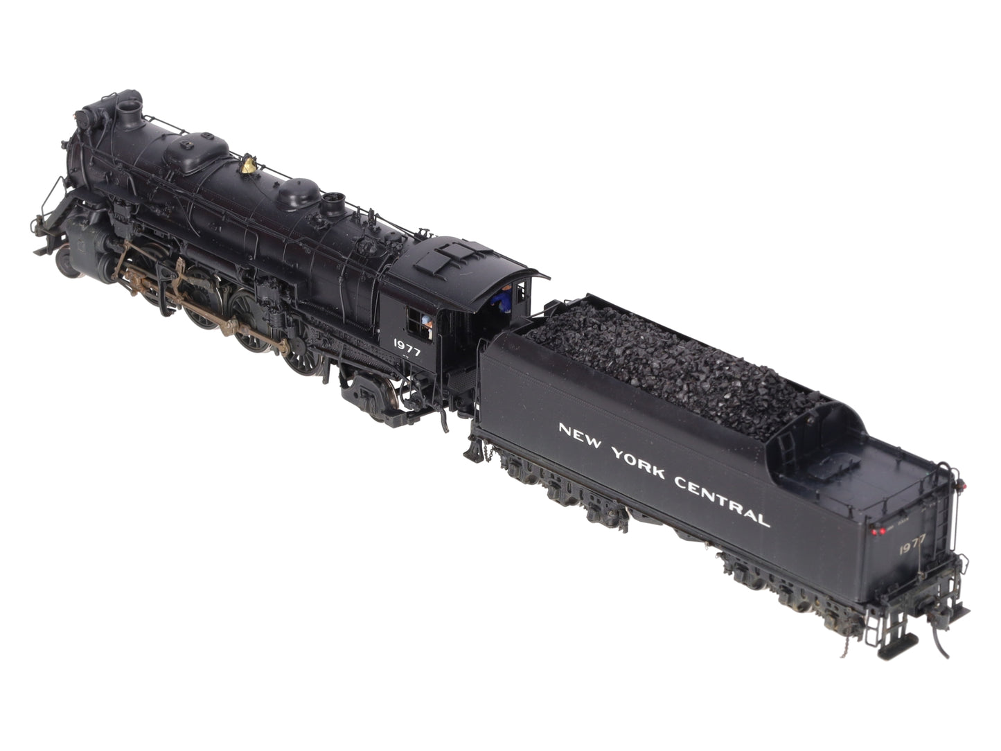 Overland 1518 HO BRASS NYC H7e 2-8-2 Steam Locomotive & Tender -Painted/Box
