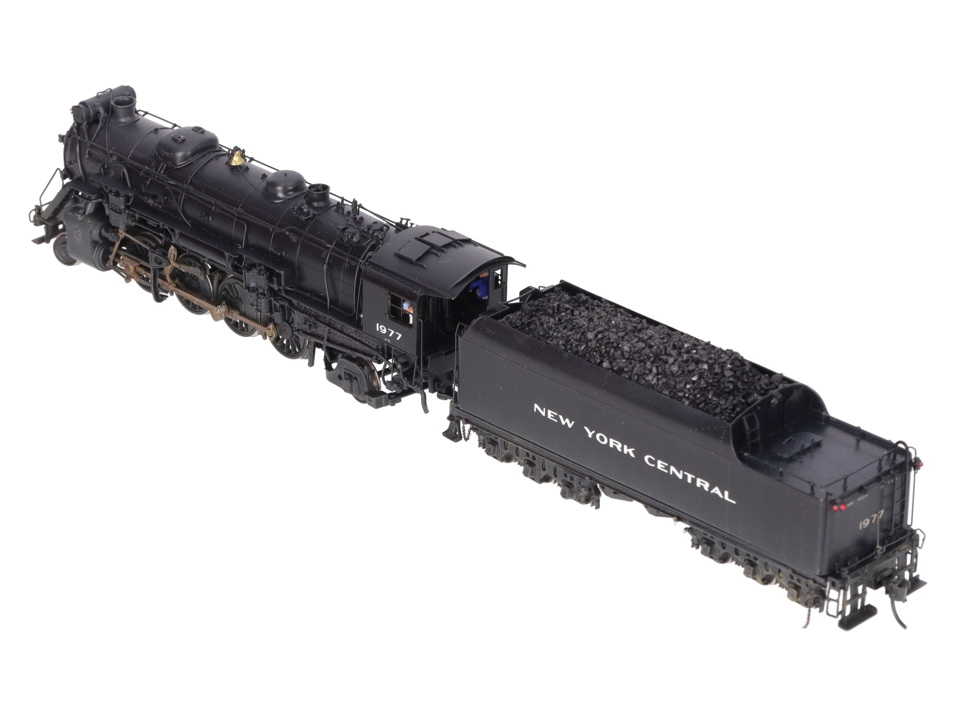 Overland 1518 HO BRASS NYC H7e 2-8-2 Steam Locomotive & Tender -Painted/Box