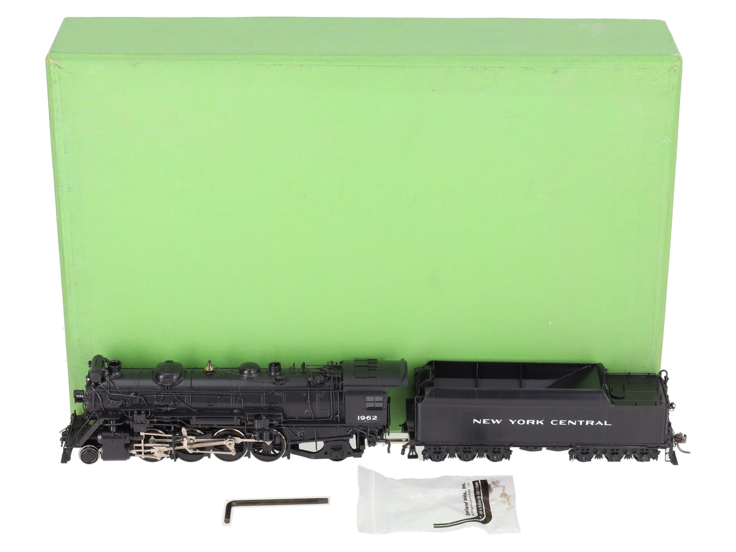 Overland 1518 HO BRASS NYC H7e 2-8-2 Steam Locomotive & Tender -Painted/Box