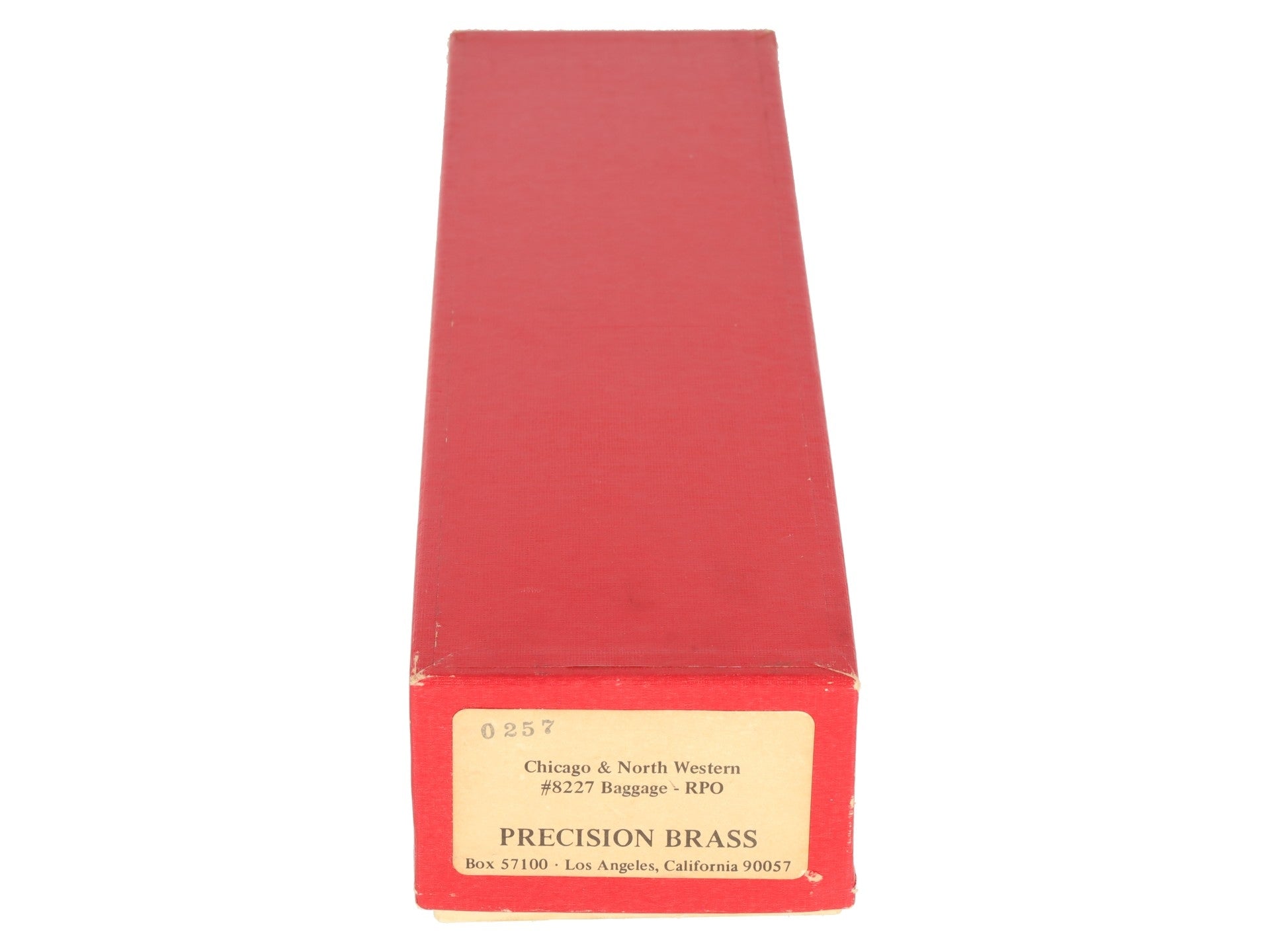 Precision Brass 0257 HO BRASS C&NW Baggage/RPO Passenger Car #8227 - Unpainted VG/Box