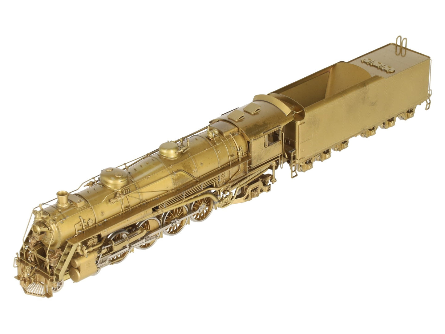 Pacific Fast Mail HO BRASS Soo Line N-20 Class 4-8-2 Steam Loco - Unpainted VG/Box