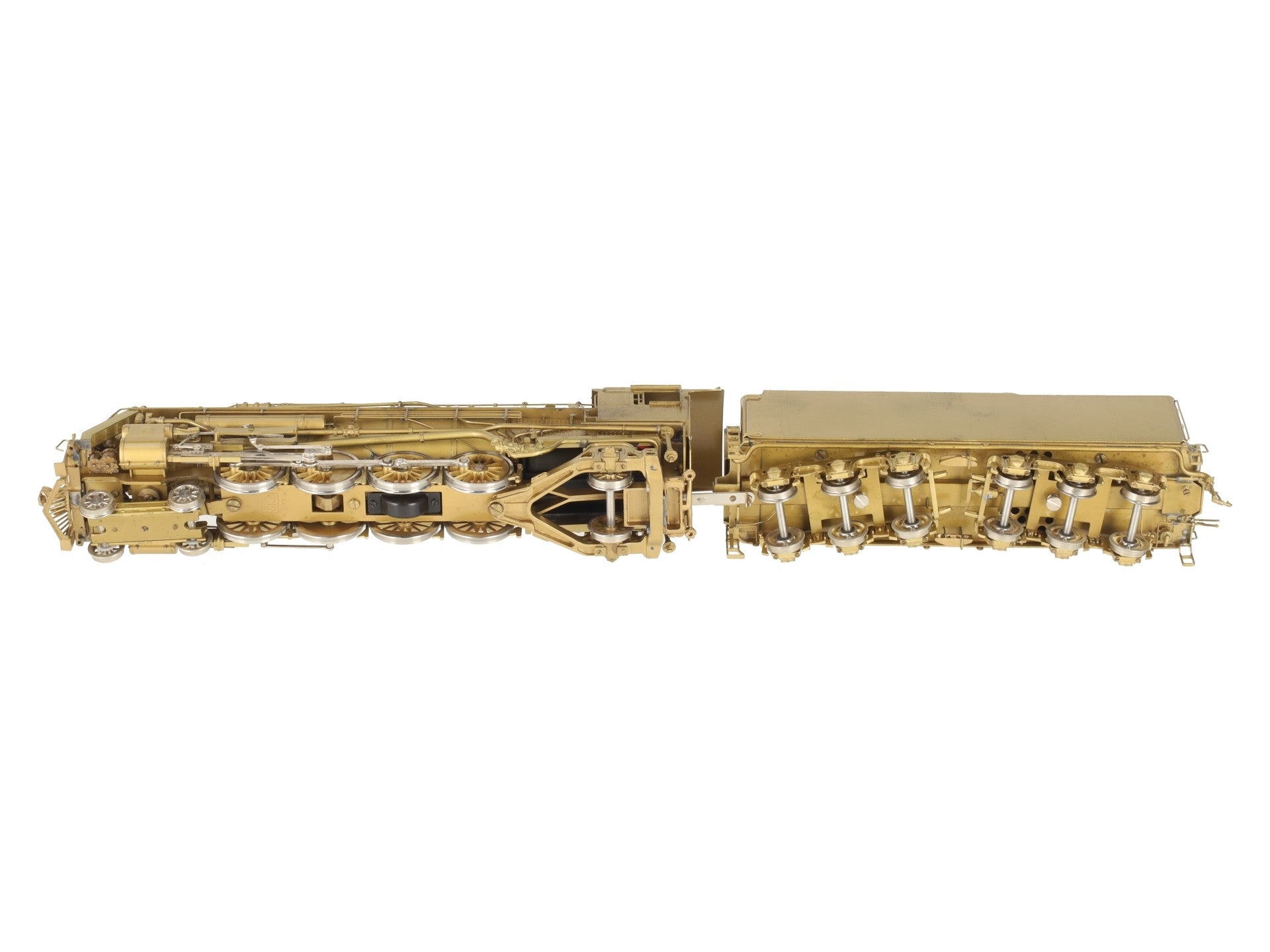 Pacific Fast Mail HO BRASS Soo Line N-20 Class 4-8-2 Steam Loco - Unpainted VG/Box