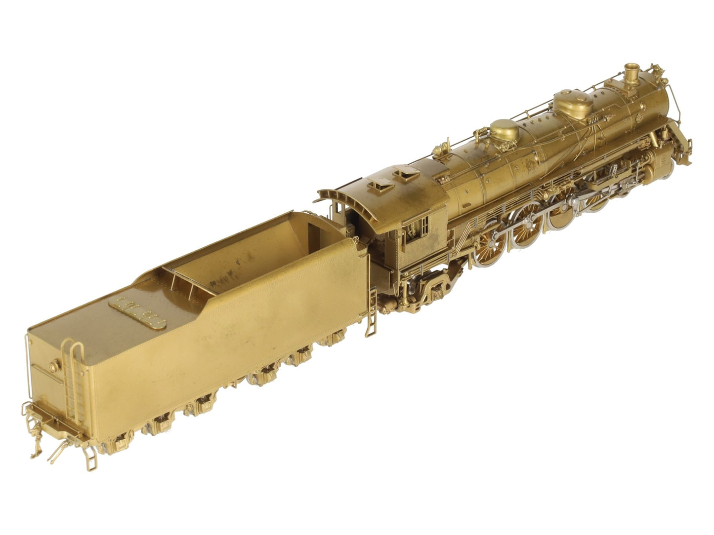 Pacific Fast Mail HO BRASS Soo Line N-20 Class 4-8-2 Steam Loco - Unpainted VG/Box