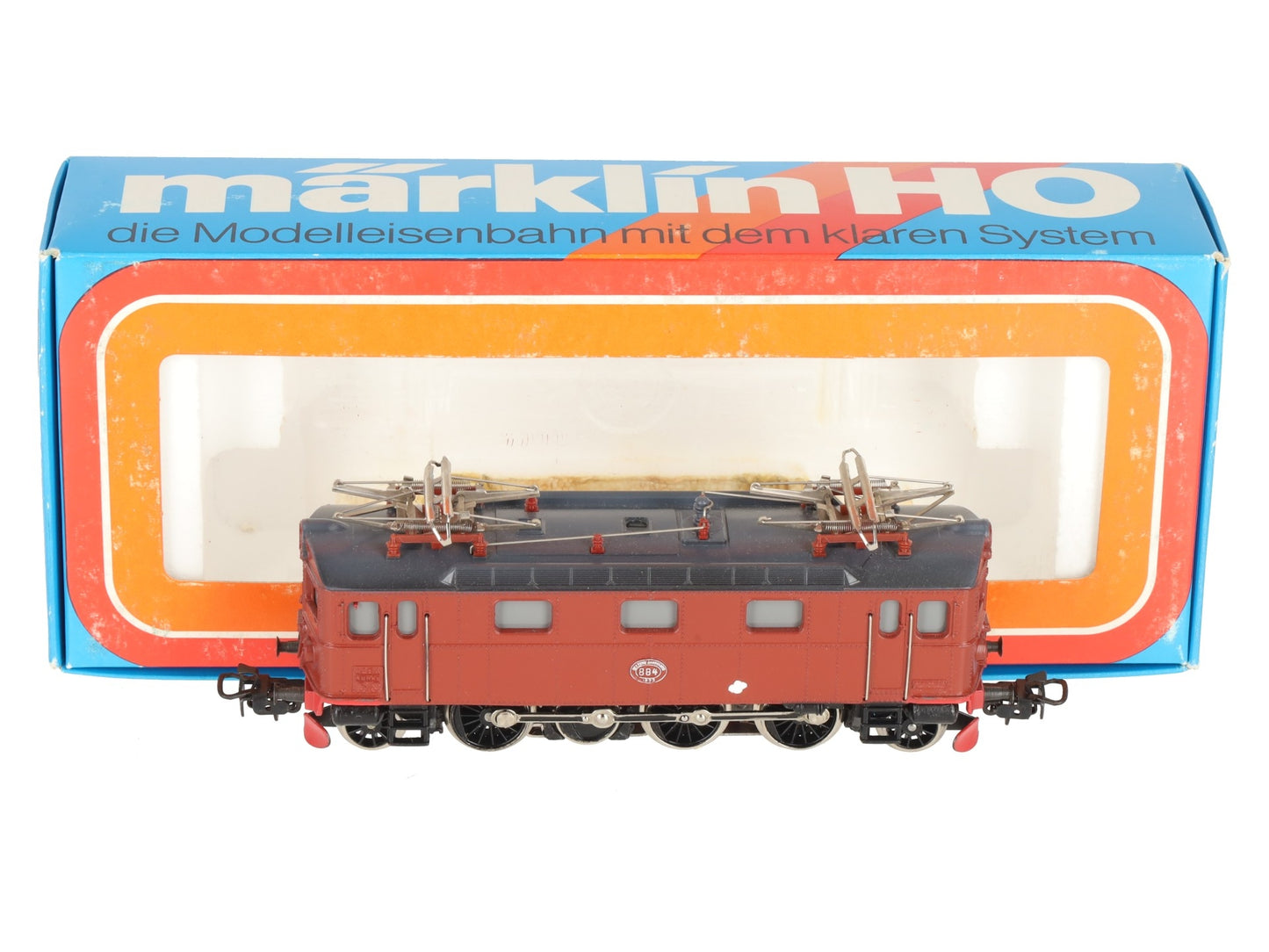 Marklin 3030 HO Scale Swedish Electric Locomotive #884 EX/Box