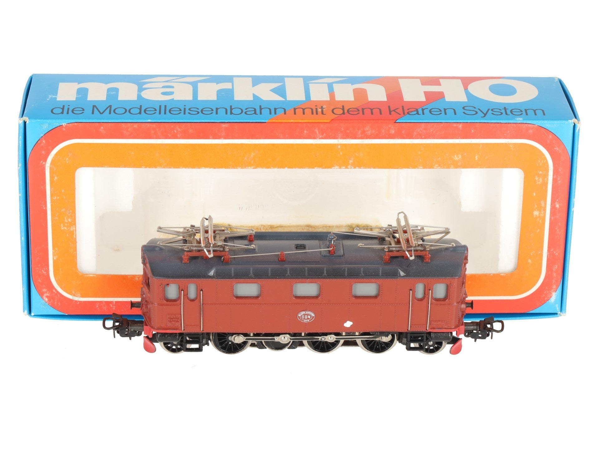Marklin 3030 HO Scale Swedish Electric Locomotive #884 EX/Box