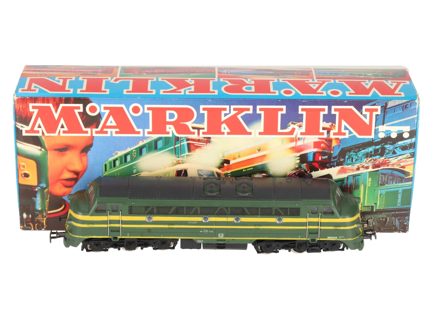 Marklin 3066 HO Scale Diesel Locomotive #204008 EX/Box