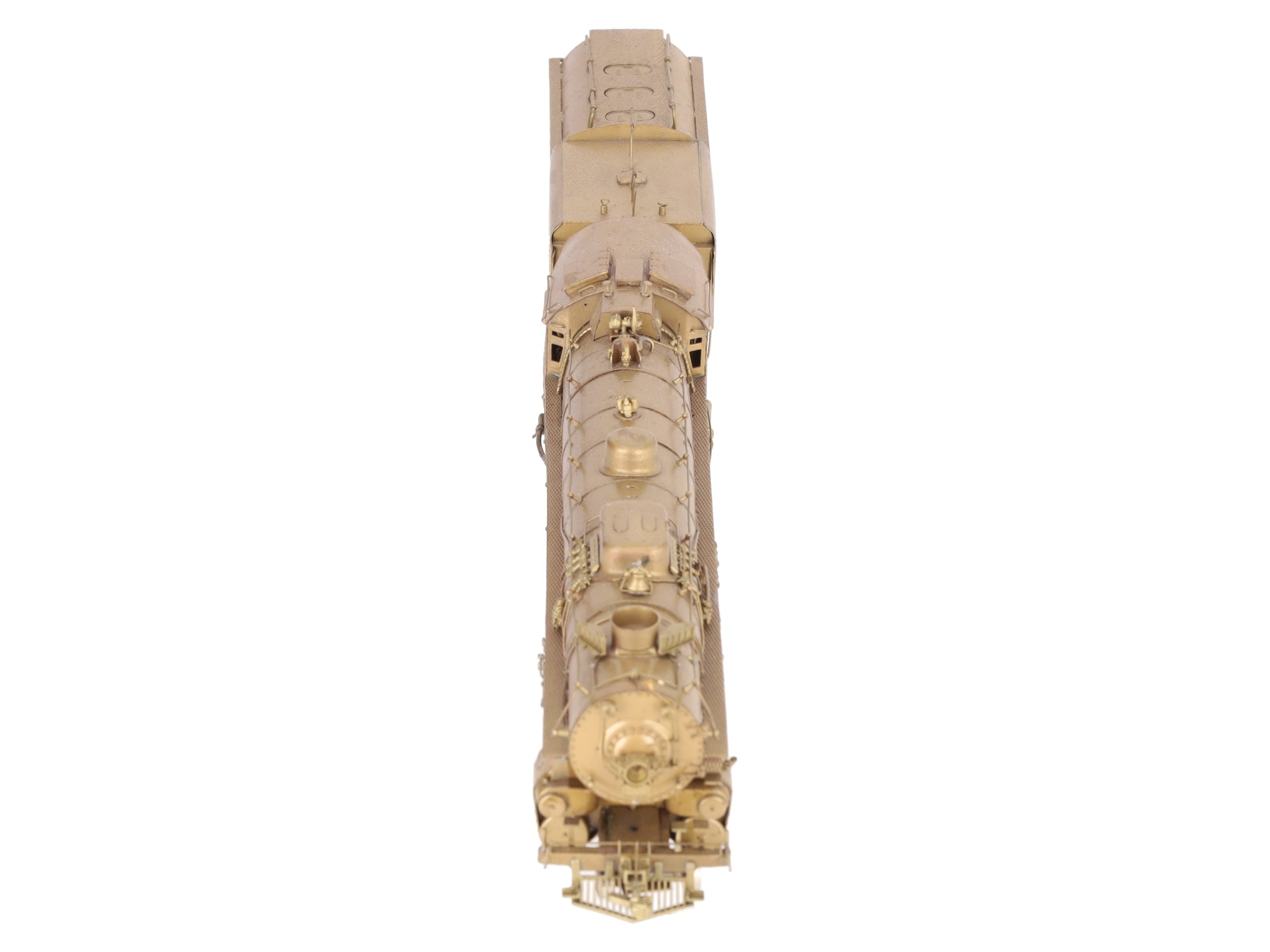 Overland HO Scale Brass UP 5090 4-10-2 Steam Locomotive w/Tender -Unpainted EX/Box