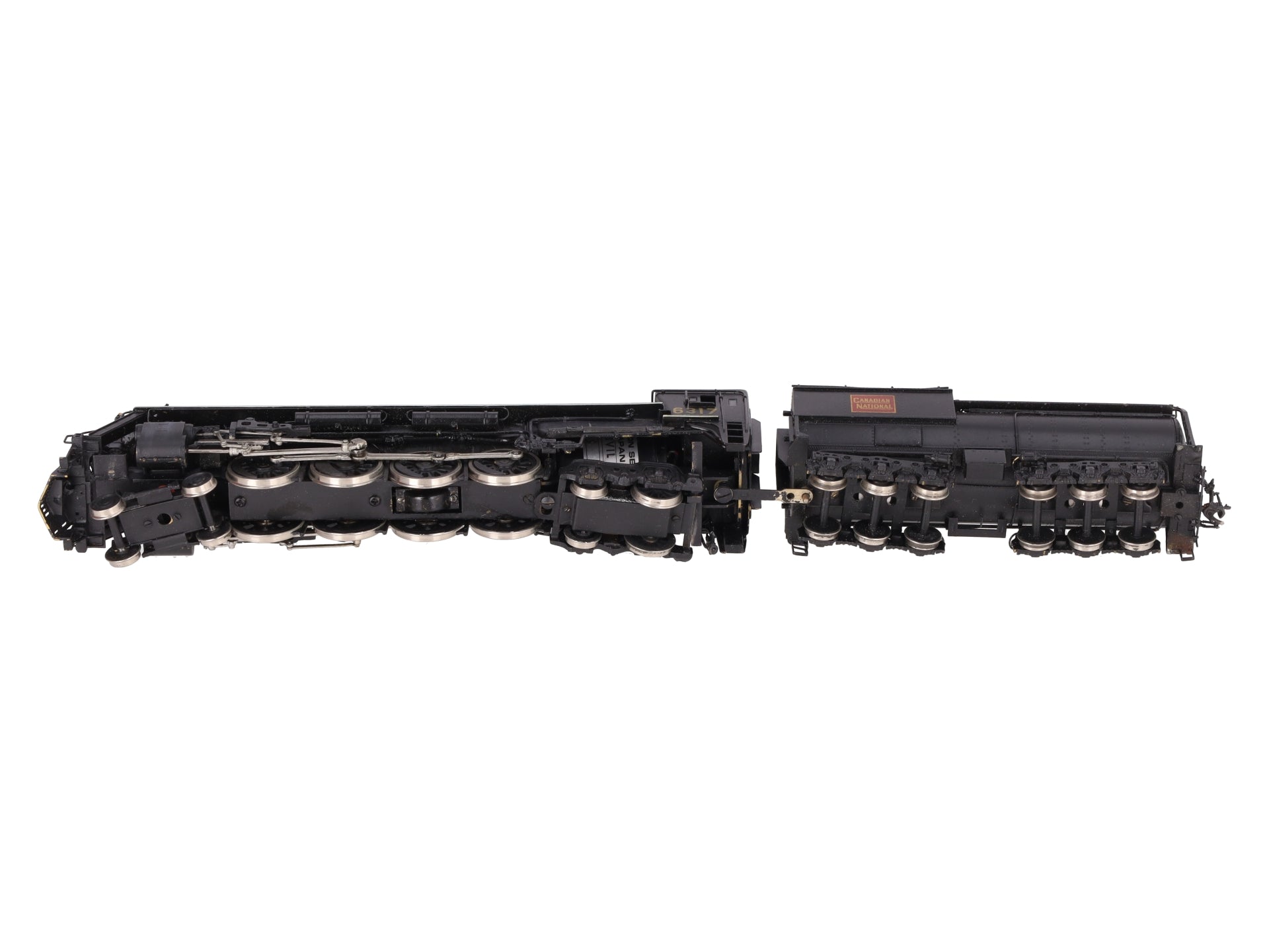 Oriental Limited HO BRASS GTW U-3b 4-8-4 Steam Locomotive & Tender -Painted/Box
