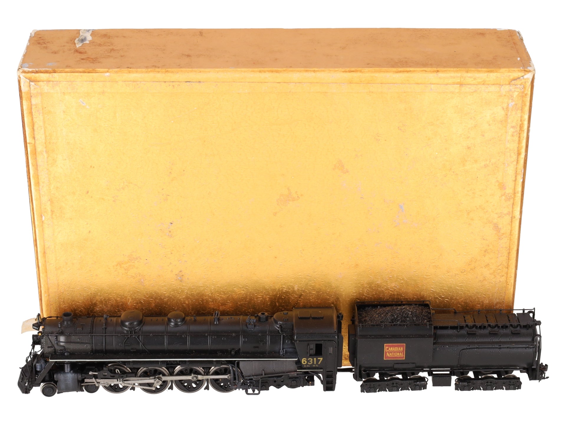 Oriental Limited HO BRASS GTW U-3b 4-8-4 Steam Locomotive & Tender -Painted/Box
