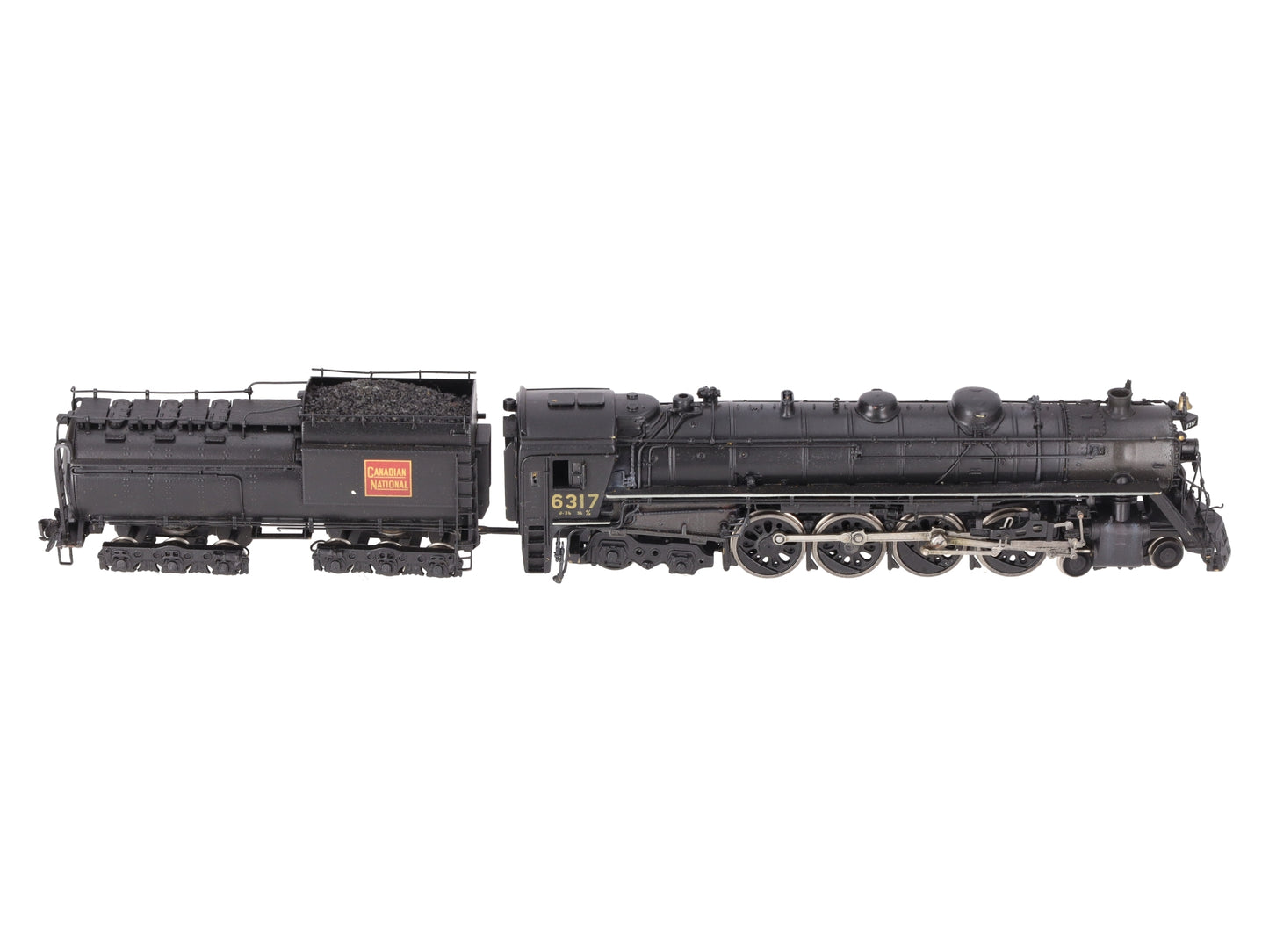 Oriental Limited HO BRASS GTW U-3b 4-8-4 Steam Locomotive & Tender -Painted/Box