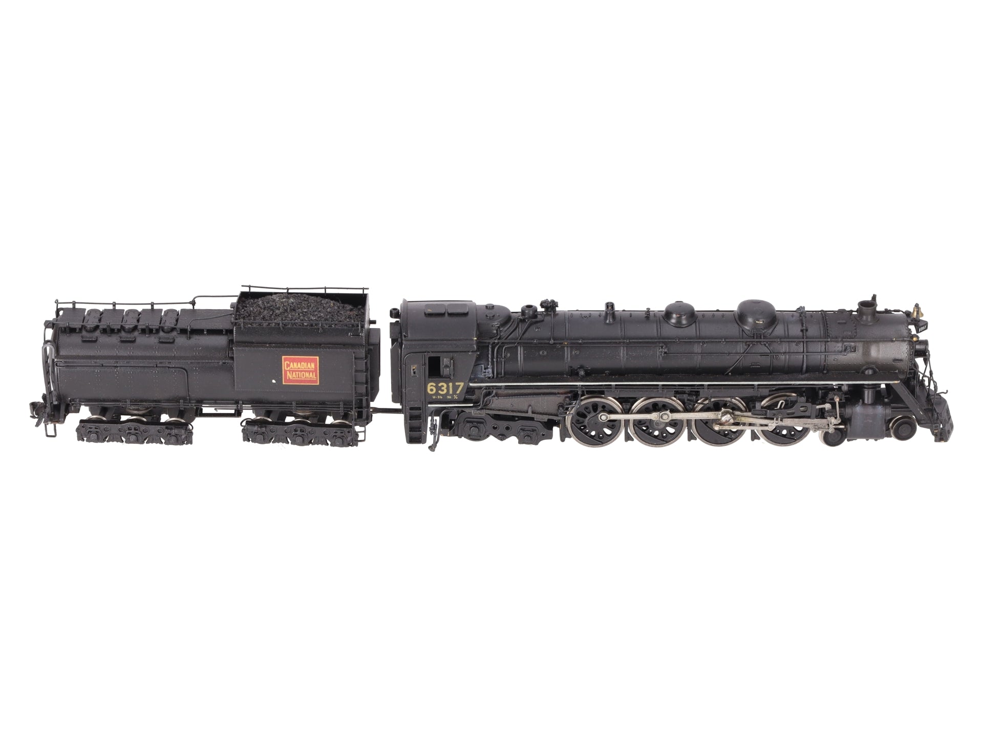 Oriental Limited HO BRASS GTW U-3b 4-8-4 Steam Locomotive & Tender -Painted/Box