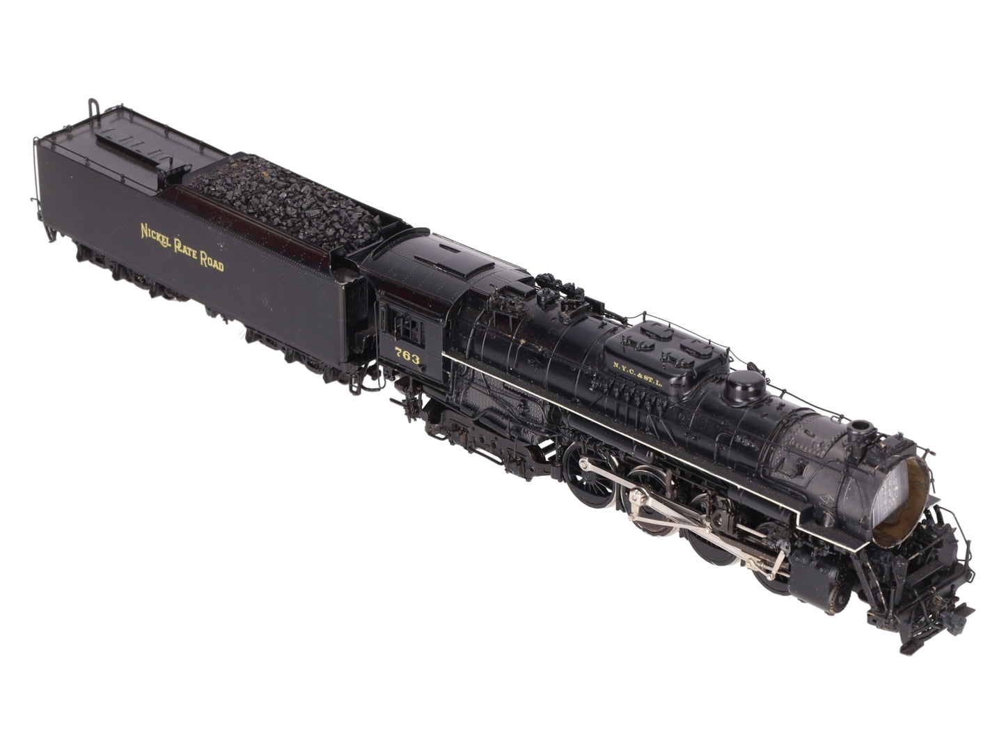 Overland OMI-1449 HO BRASS NKP 'S-2' 2-8-4 Steam Locomotive & Tender -Painted/Box