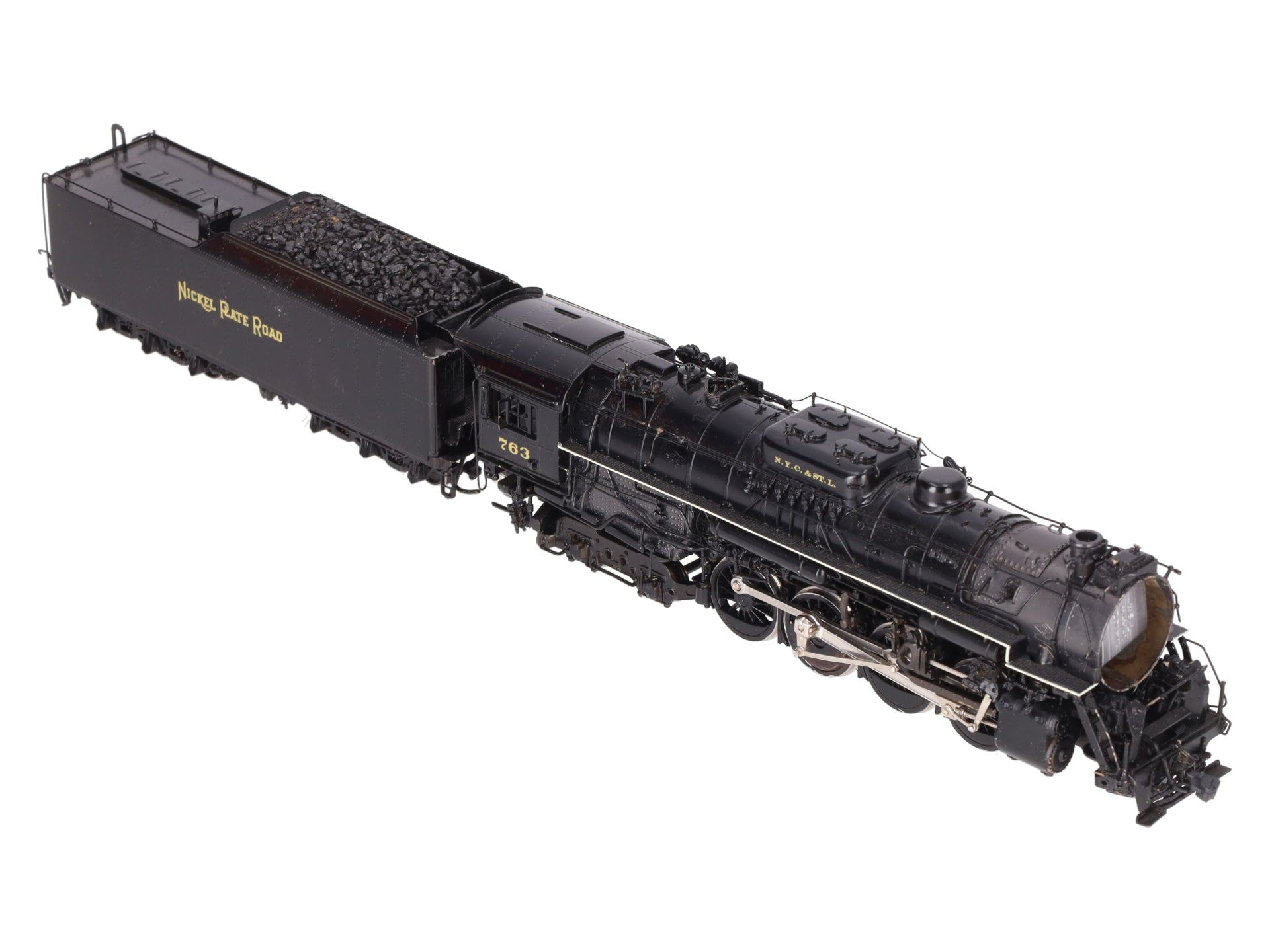 Overland OMI-1449 HO BRASS NKP 'S-2' 2-8-4 Steam Locomotive & Tender -Painted/Box