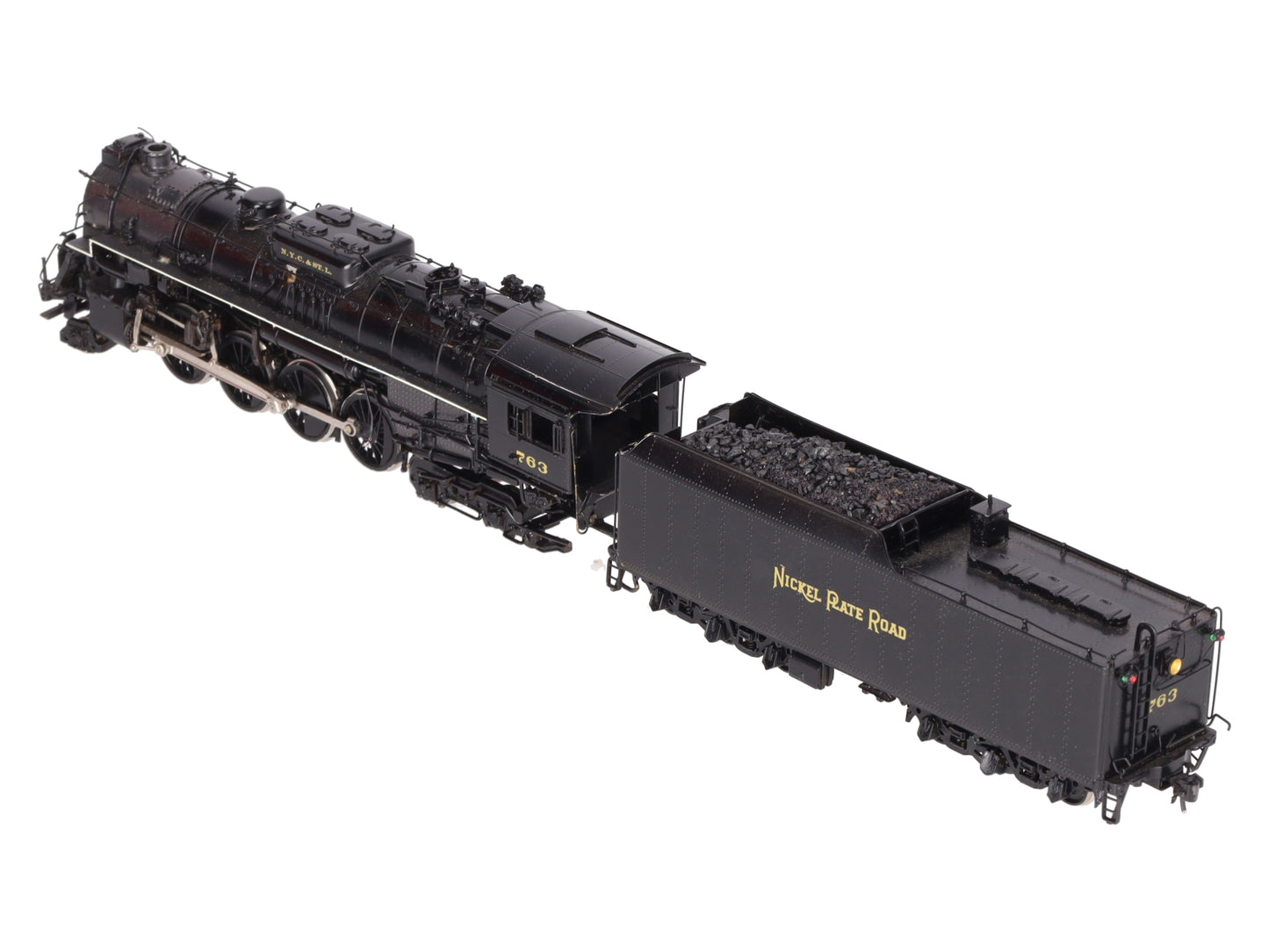 Overland OMI-1449 HO BRASS NKP 'S-2' 2-8-4 Steam Locomotive & Tender -Painted/Box