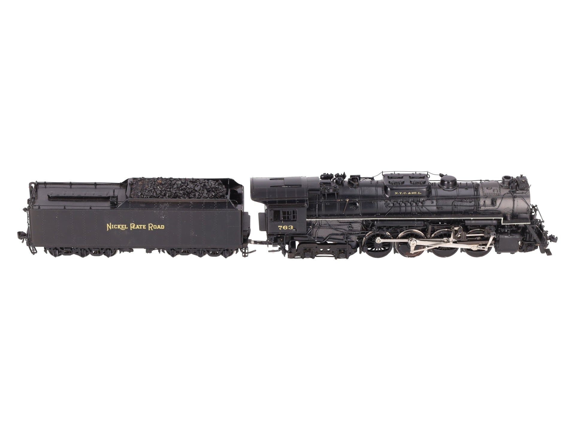Overland OMI-1449 HO BRASS NKP 'S-2' 2-8-4 Steam Locomotive & Tender -Painted/Box