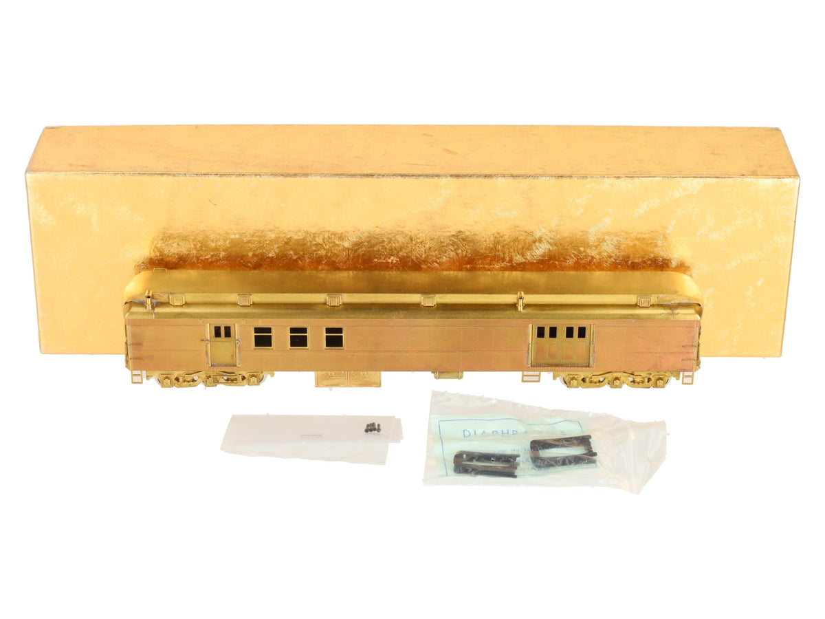 Oriental Limited (52-72) HO 1935 BRASS Baggage/Mail/RPO Express Car - Unpainted EX/Box