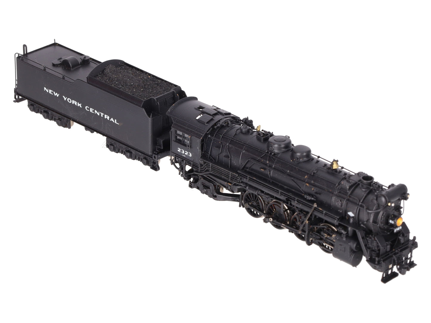 Overland HO BRASS NYC 'h-10b' 2-8-2 Steam Locomotive & Tender -Painted/Box