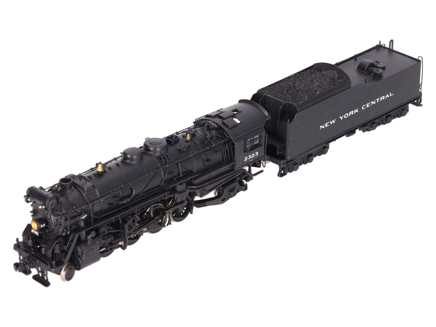 Overland HO BRASS NYC 'h-10b' 2-8-2 Steam Locomotive & Tender -Painted/Box